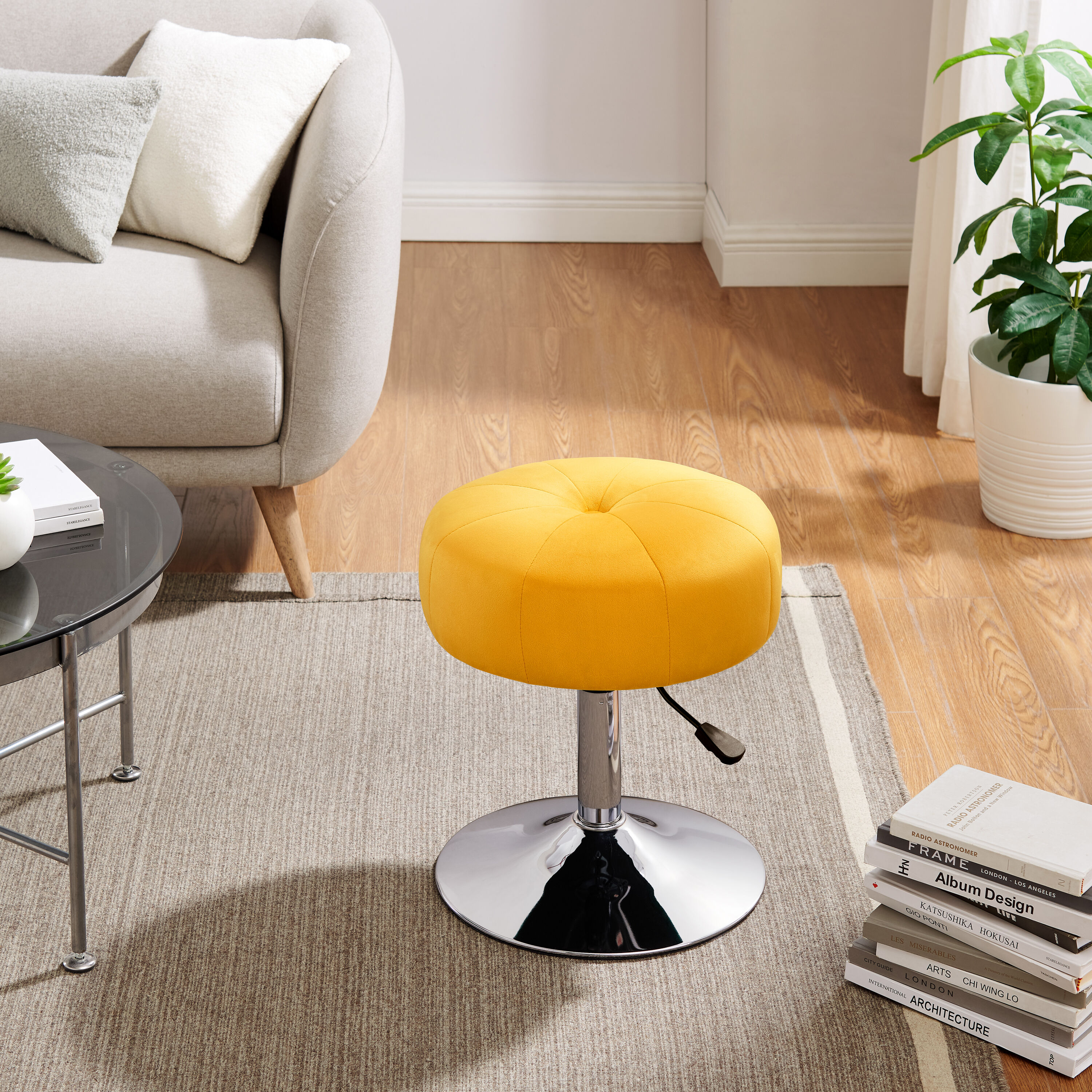 Art Leon OT013-1-YE Vanity-Stools - View #5