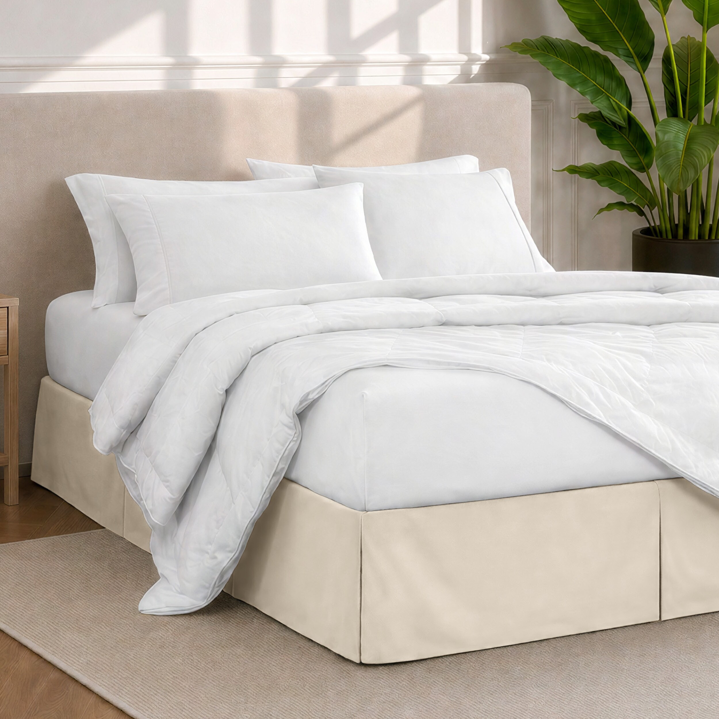 Bare Home 812228030475 Bed-Skirts - View #2