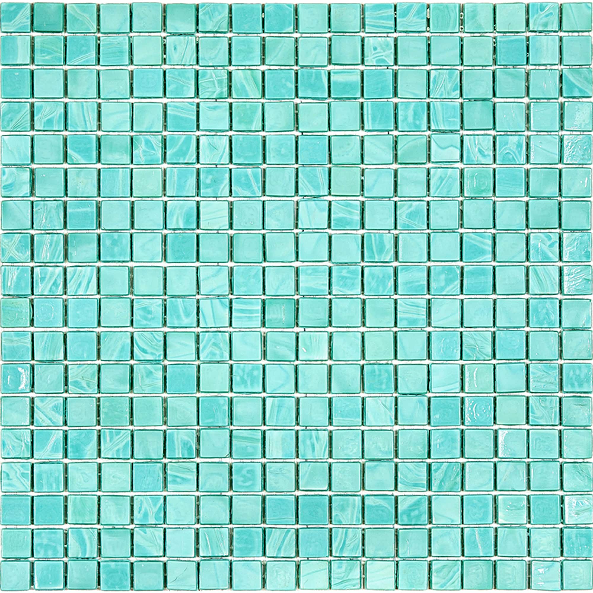 Apollo Tile Skosh Mint Green 11-1/2-in x 11-1/2-in Glossy Glass Uniform Squares Floor and Wall Tile (18.69-sq. ft/ Carton)