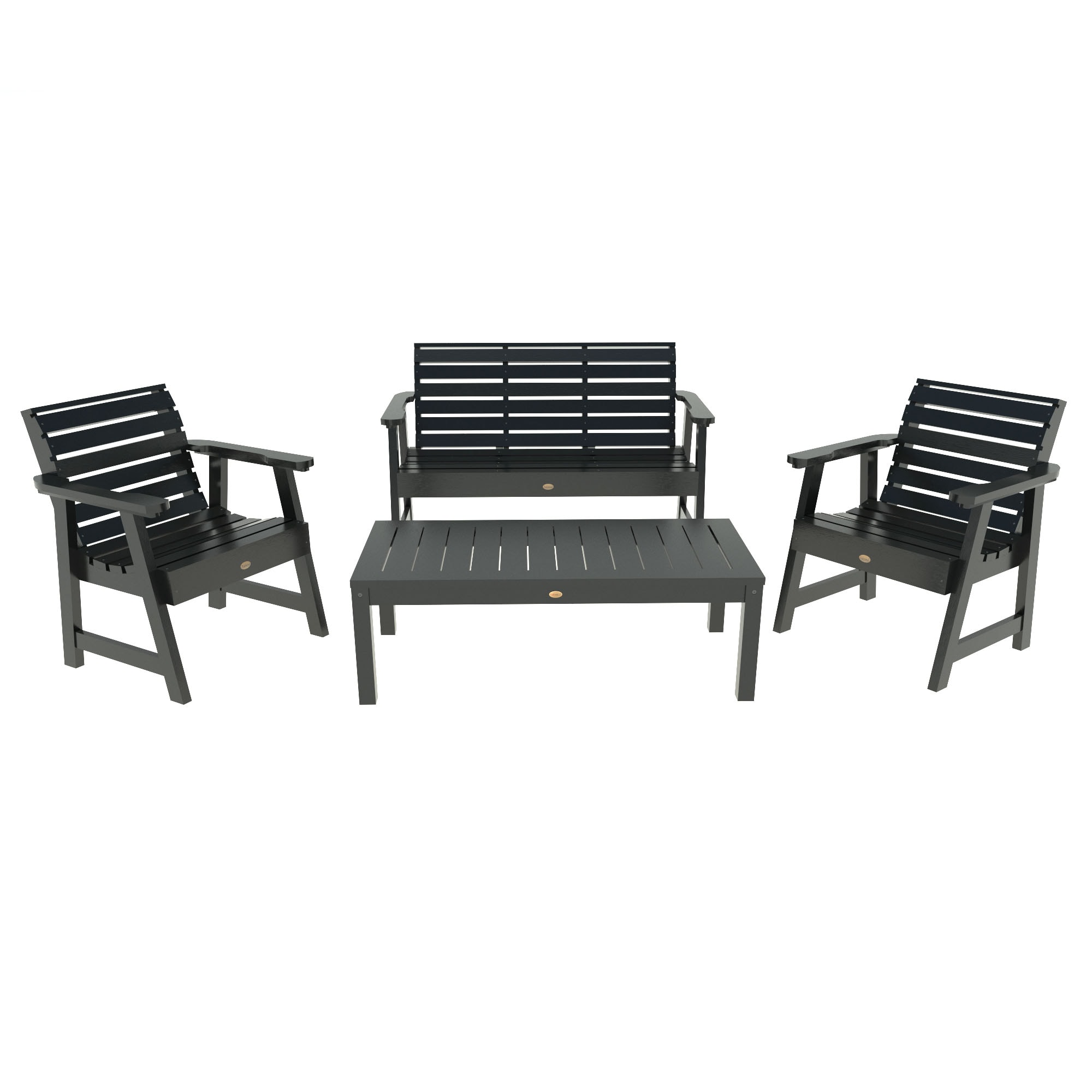 Kindercentrum verhaal lezing highwood The Weatherly 4-Piece Patio Conversation Set in the Patio  Conversation Sets department at Lowes.com
