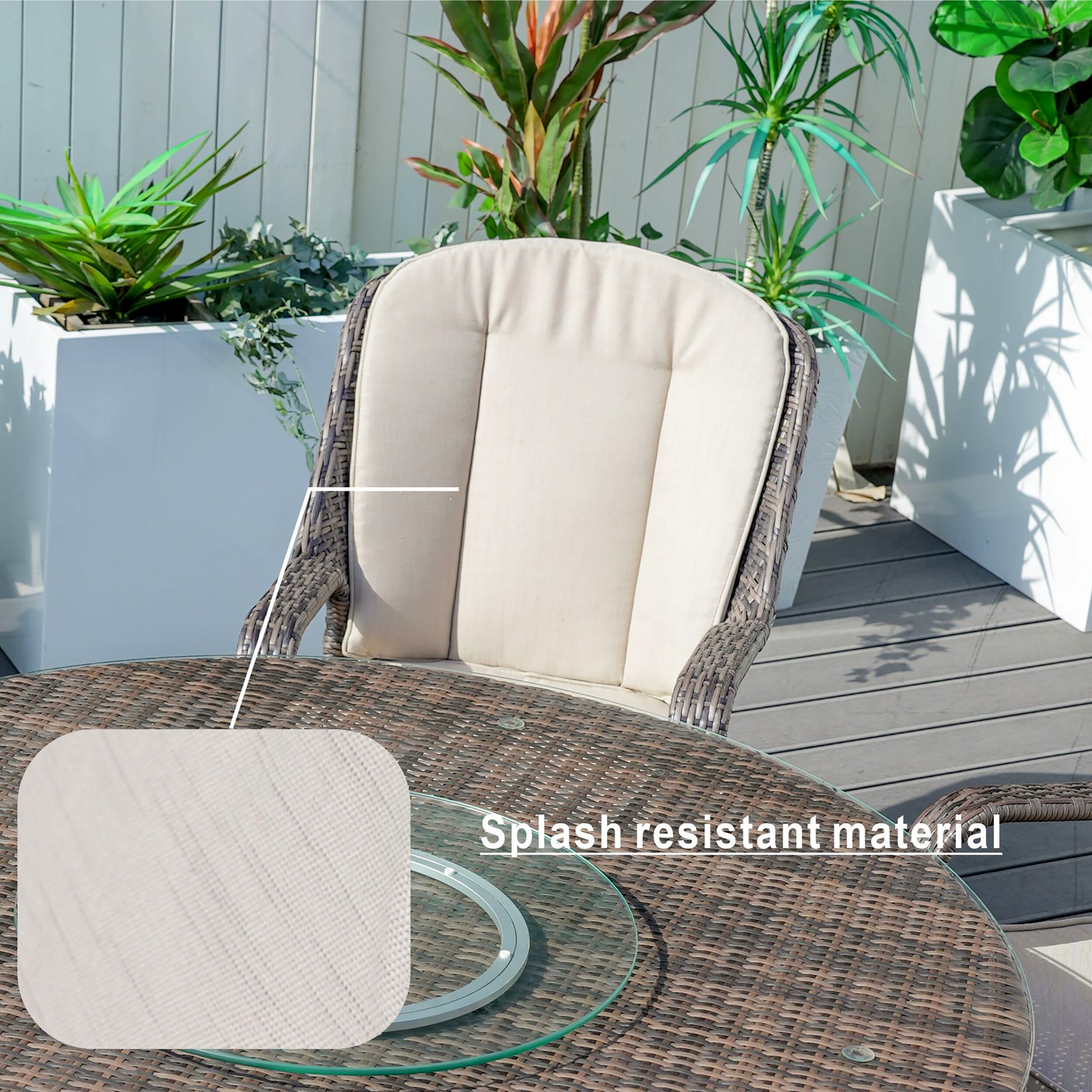 Moda Furnishings MD-PAD-1711-B Patio-Dining-Sets - View #5