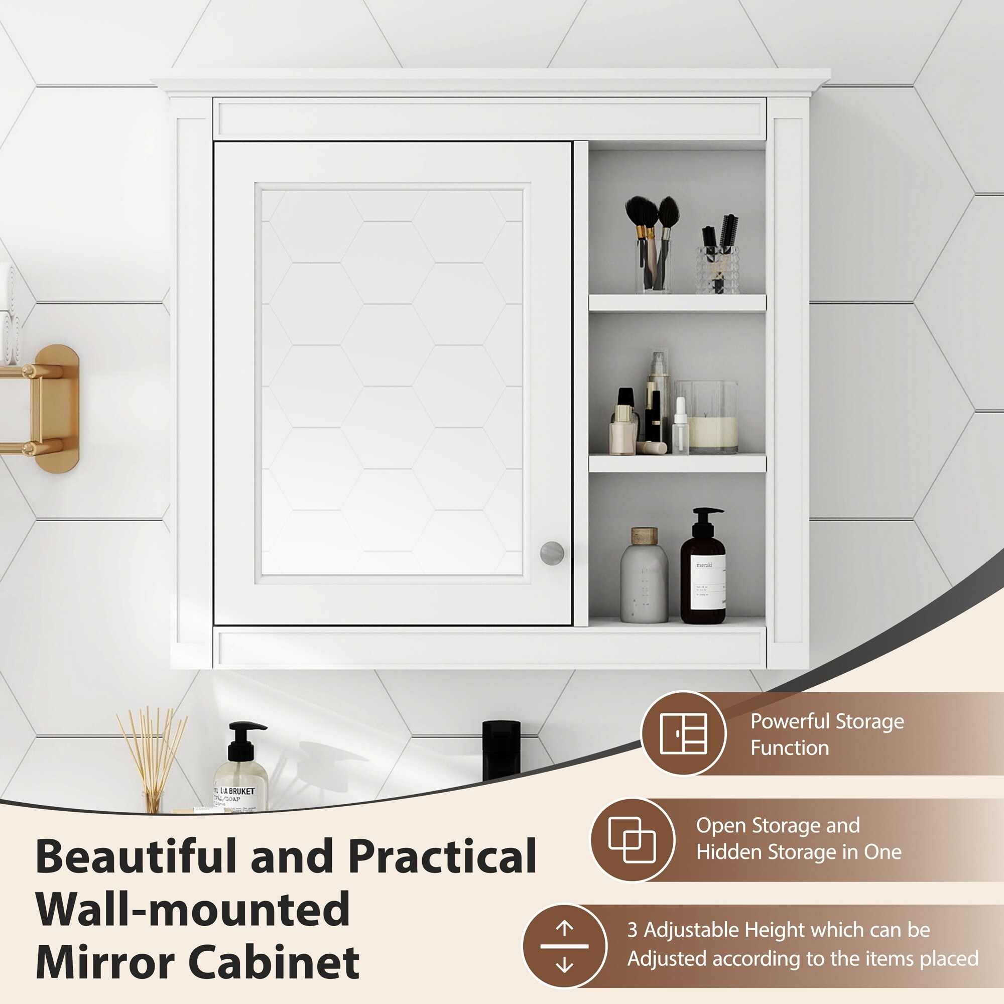 ToolCat BZ-2-51-JYG Bathroom-Medicine-Cabinets - View #4