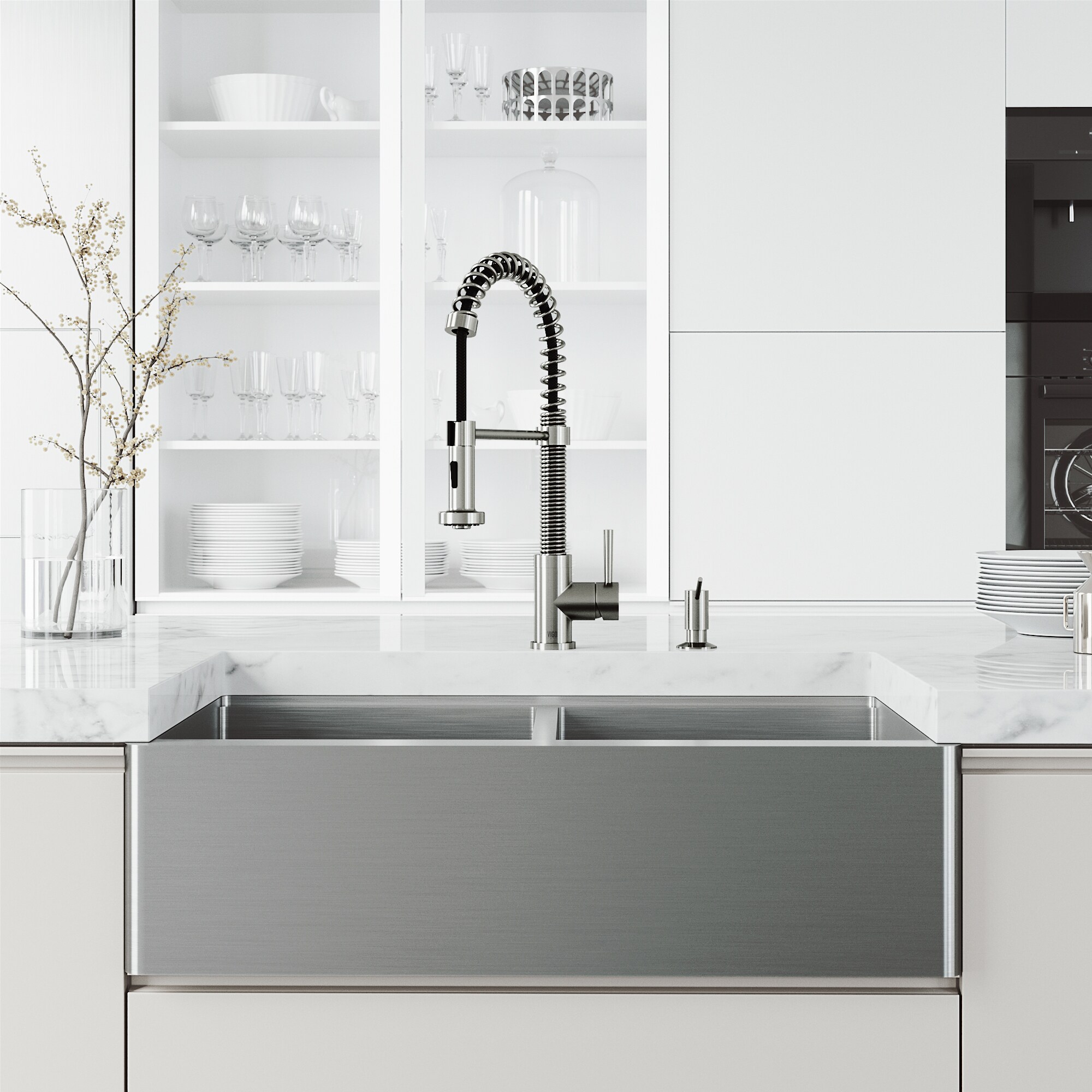 VIGO VG02001STK5 Kitchen-Faucets - View #4