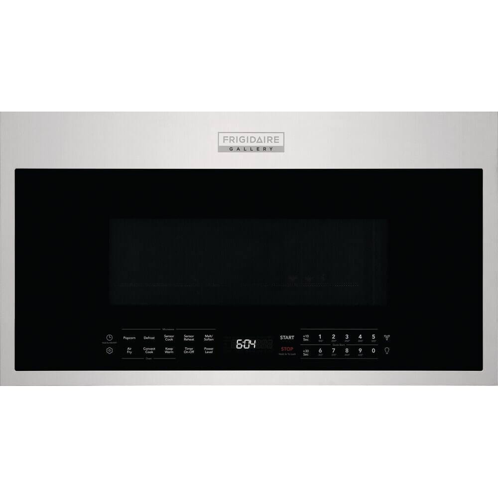 Frigidaire GMOS1968AF Gallery 1.9-cu ft Air Fry 29.88-in Over-the-Range Convection Microwave with Sensor Cooking ( Fingerprint Resistant Stainless Steel )