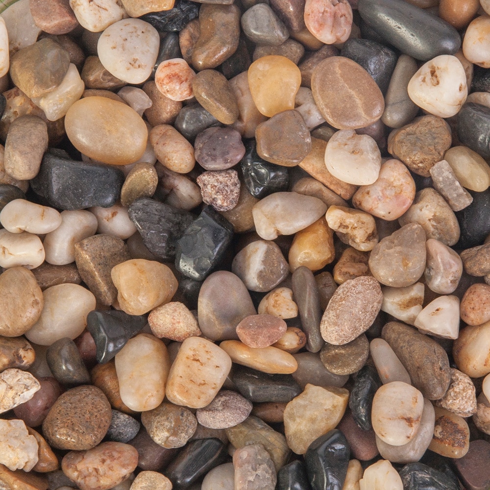10-cu ft 50-lb Brown Pea Gravel in the Landscaping Rock department at Lowes .com