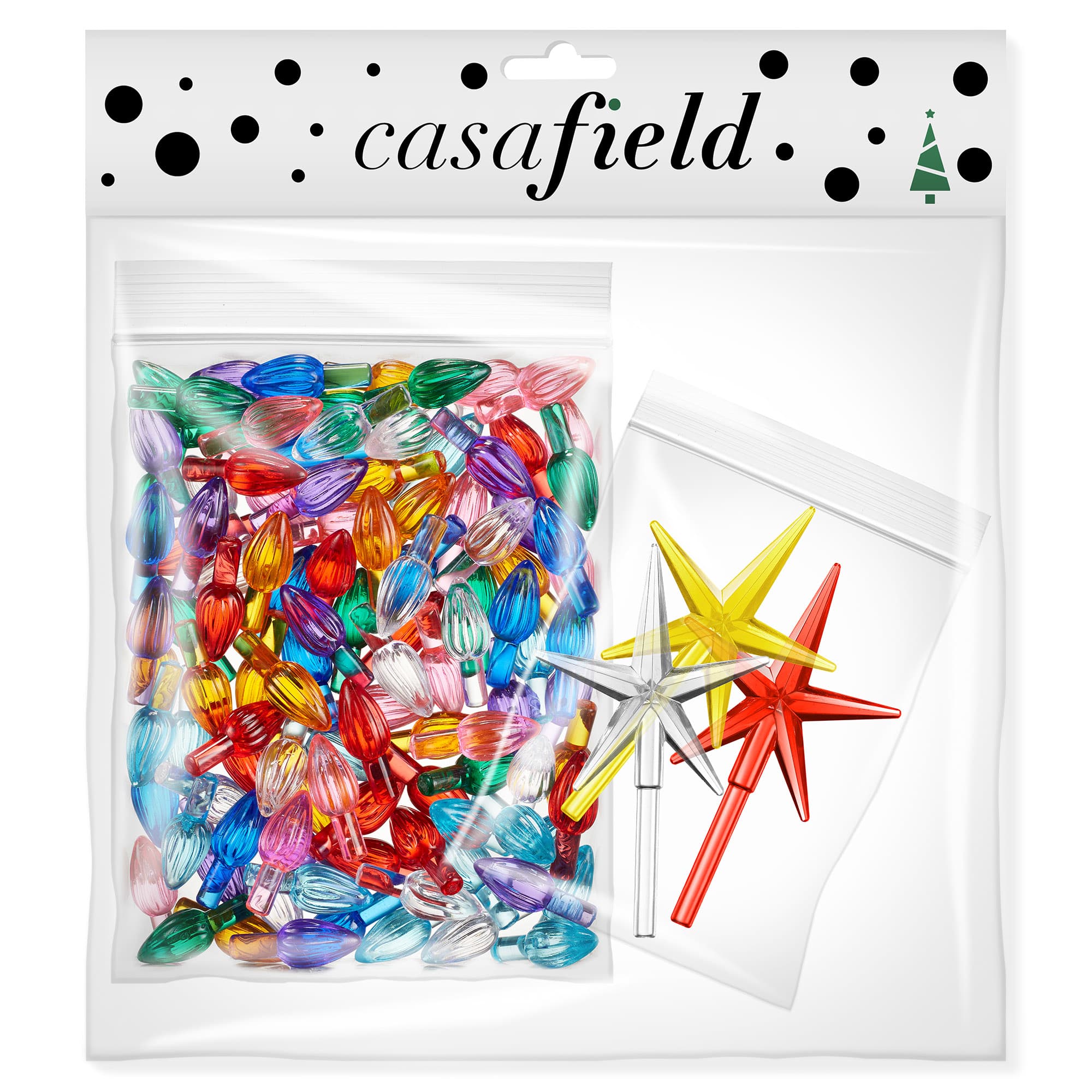 Casafield SZN-ACC-108K Table-Christmas-Decorations - View #2