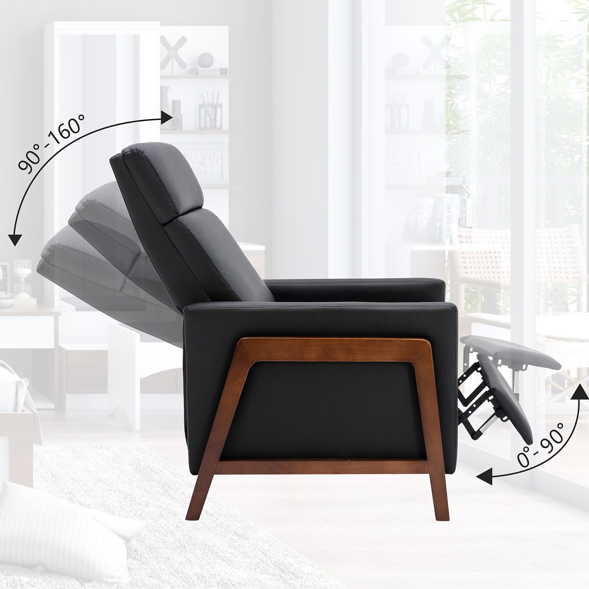 CASAINC WF-JP603-200.210-MR Armless accent chair Modern Beige Linen Accent Chair