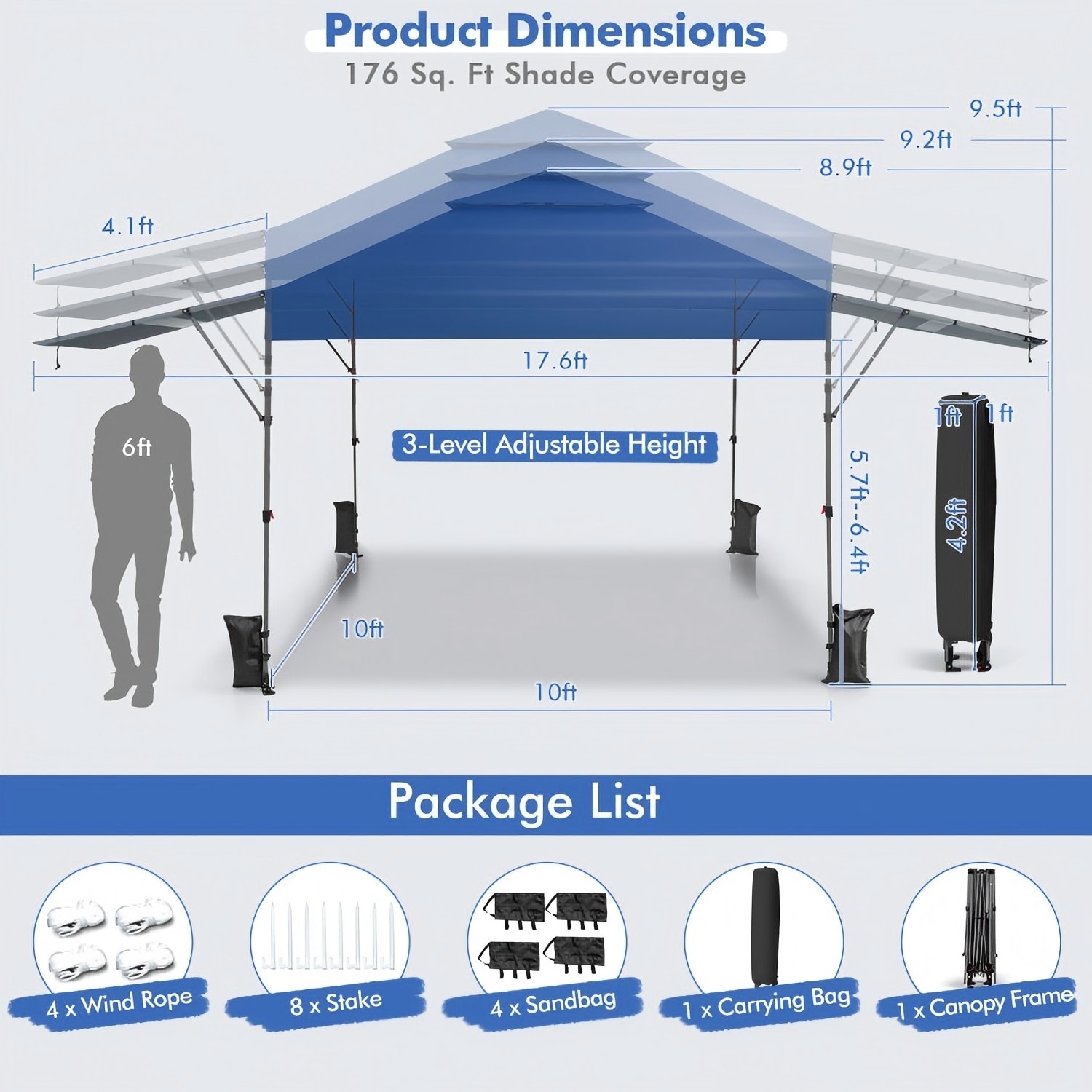 Forclover HBV-0844BL Canopies-Sl - View #7