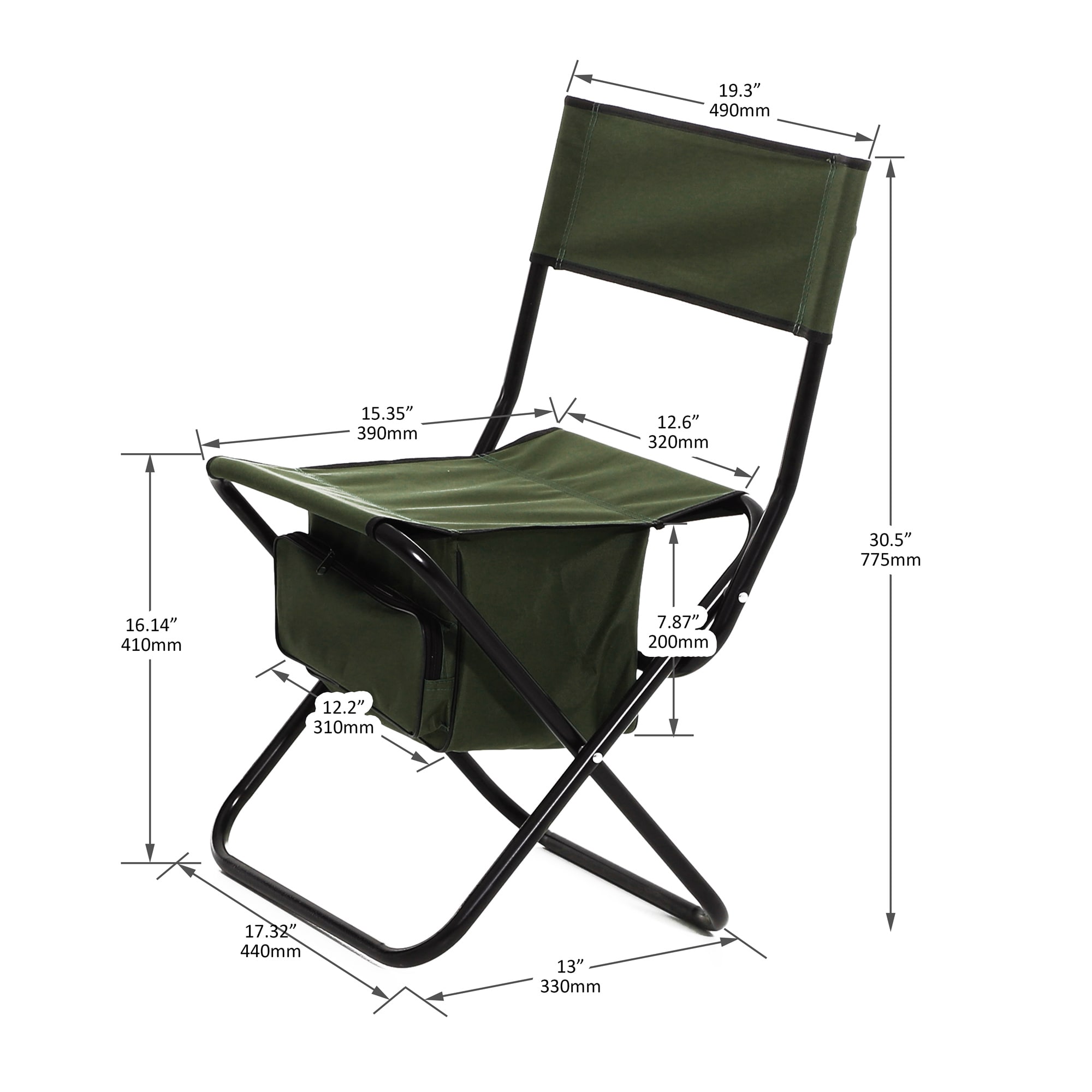 BABOOM BOM-4172216-OR Beach-Camping-Chairs - View #6
