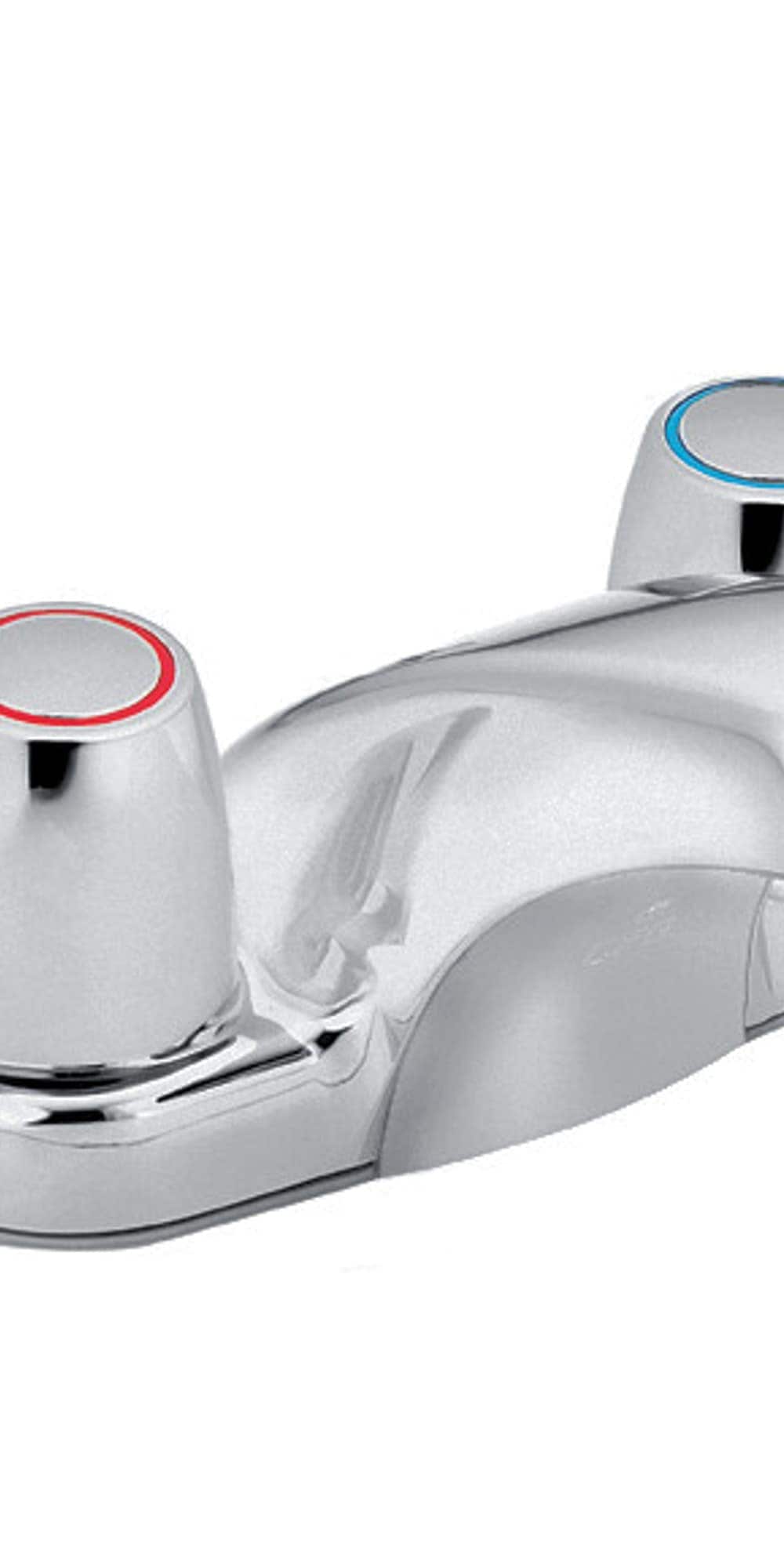 Moen - Cornerstone Chrome Two-Handle Bathroom Faucet