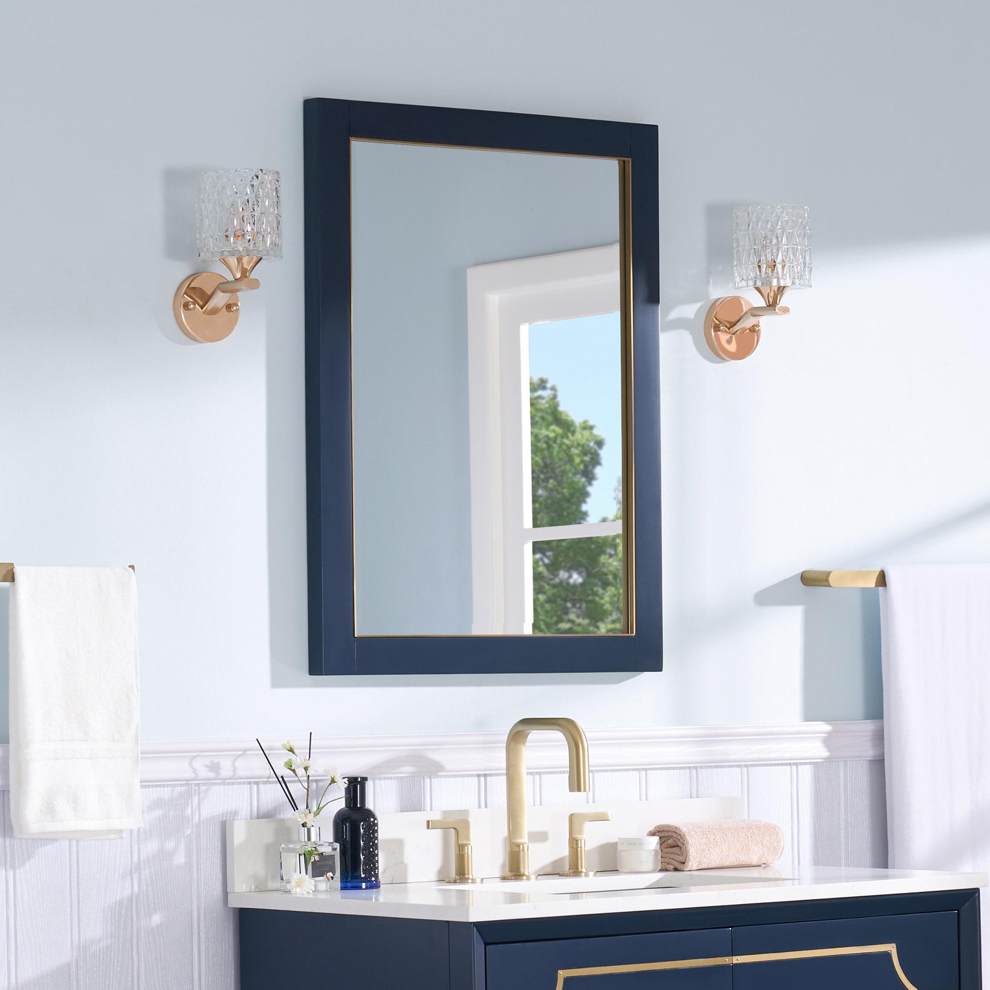 WELLFOR MD2432MR-NB Framed-Bath-Mirrors - View #3