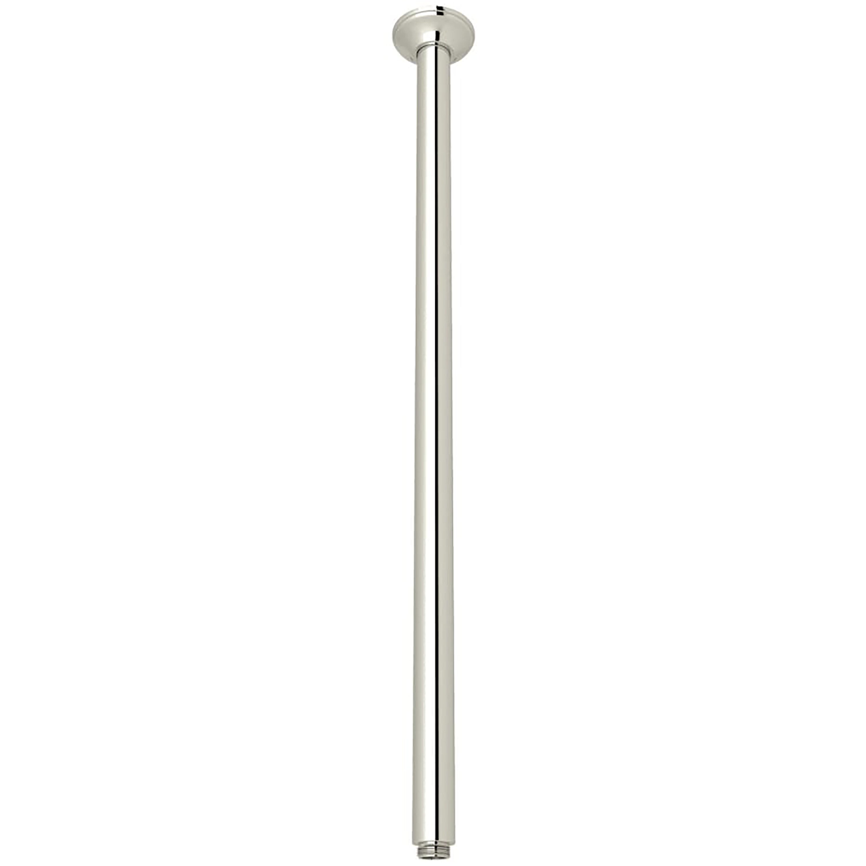 Rohl 1505/24PN Polished Nickel 4.25-Inches Universal Shower Shower arm 1.5-Inches -ID