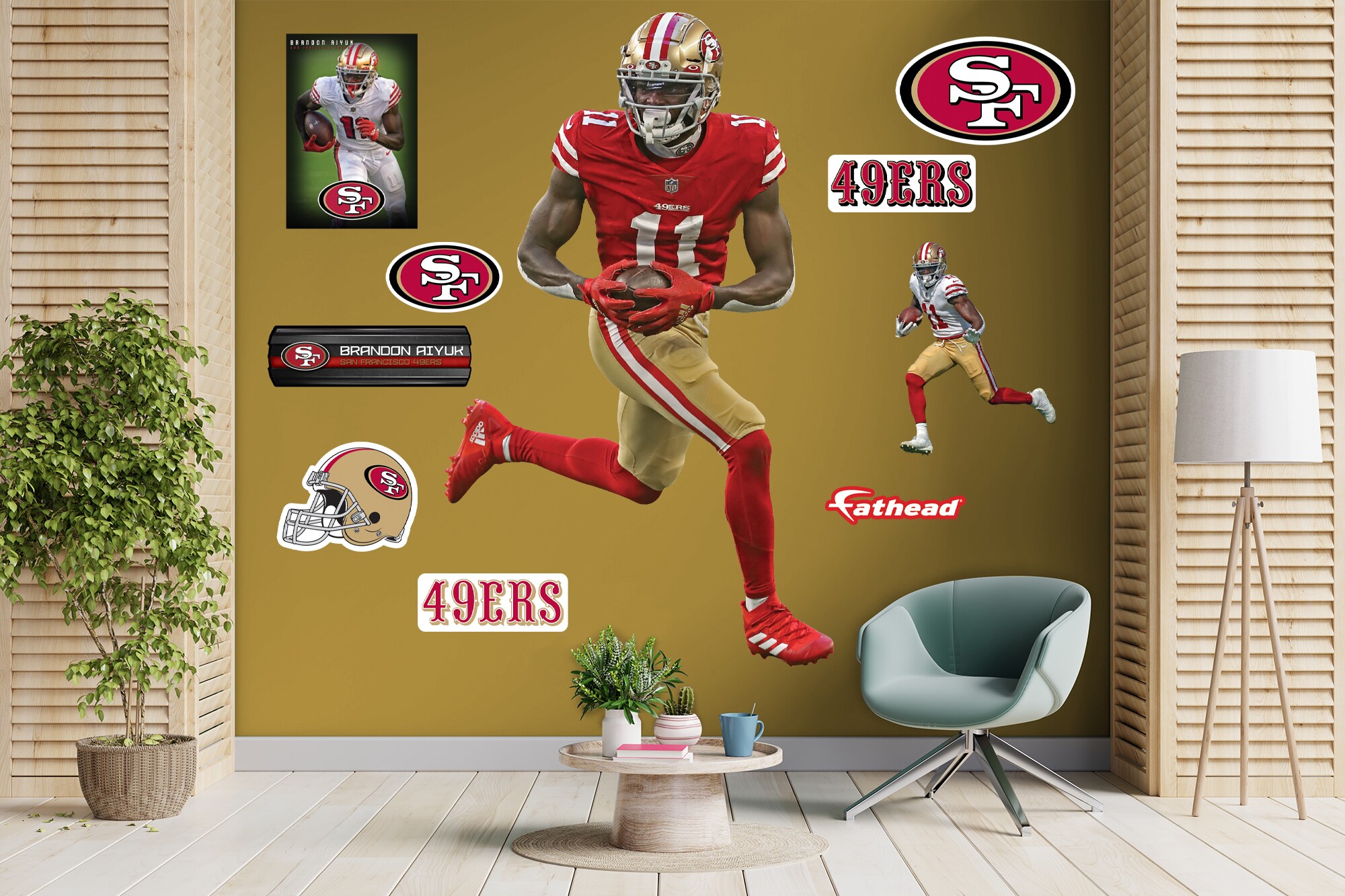 Fathead 1900-02715-001 32-Inches W x 50-Inches H Self-adhesive Multiple colors/finishes Sports Wall Decal