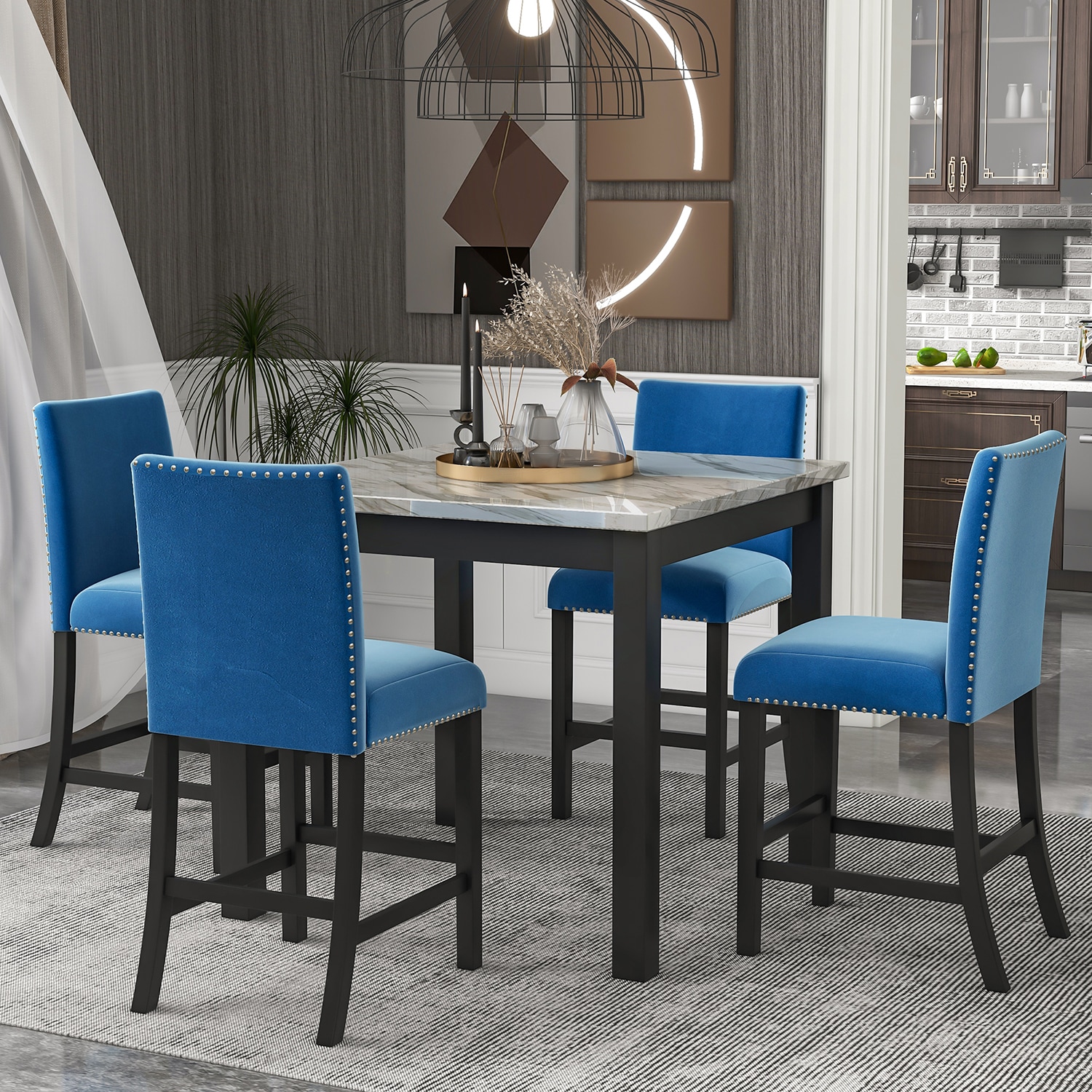 SINOFURN SYA010188WT Dining-Sets - View #5