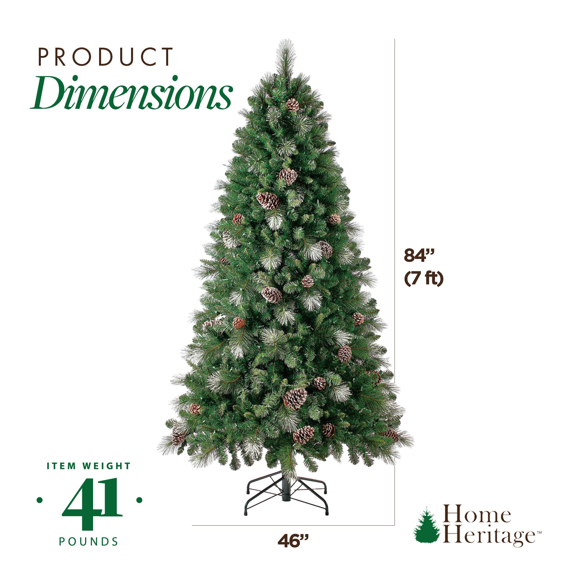 Home Heritage 183835 Artificial-Christmas-Trees - View #4