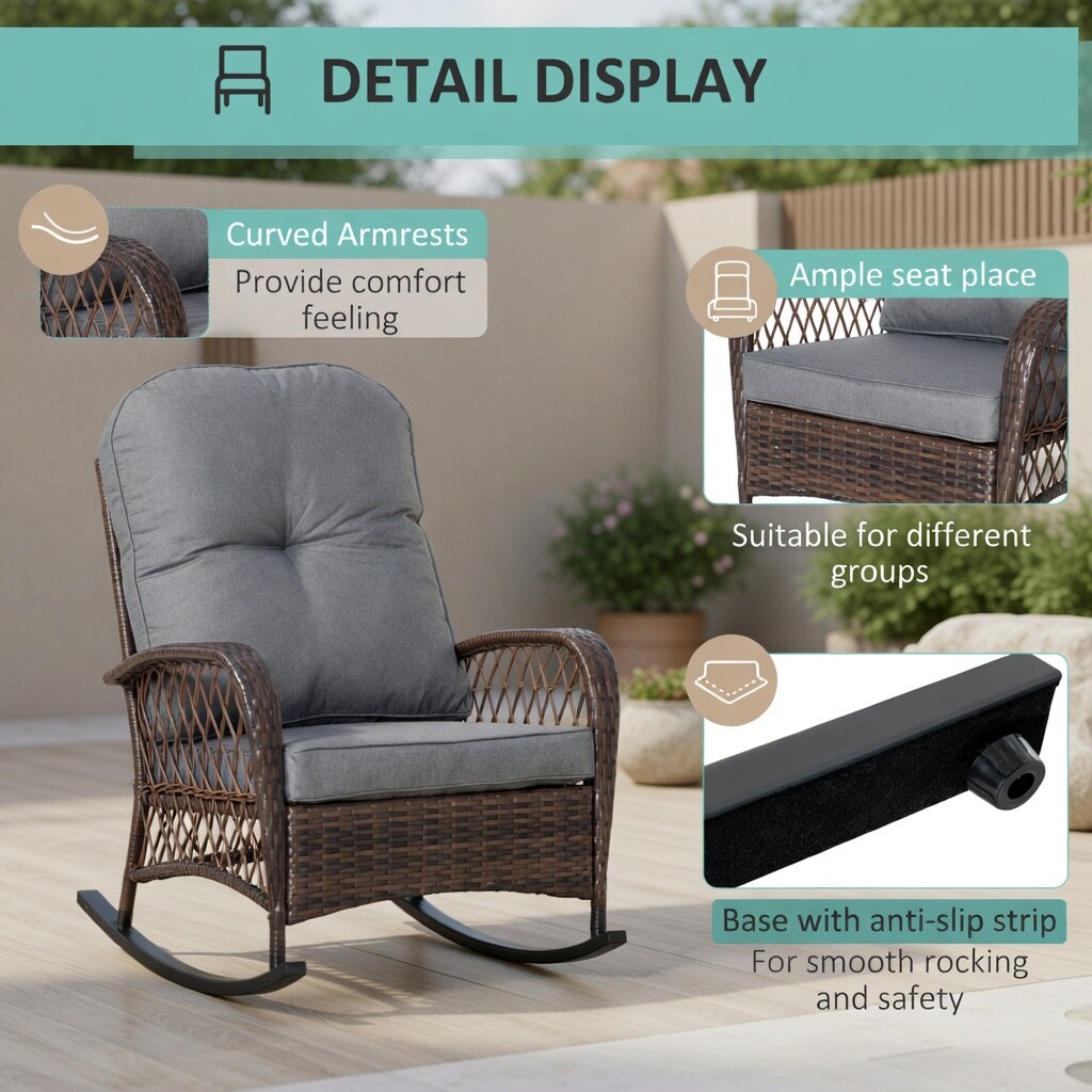 Choco Moon WYC-WQ46284-LS Patio-Conversation-Sets - View #4