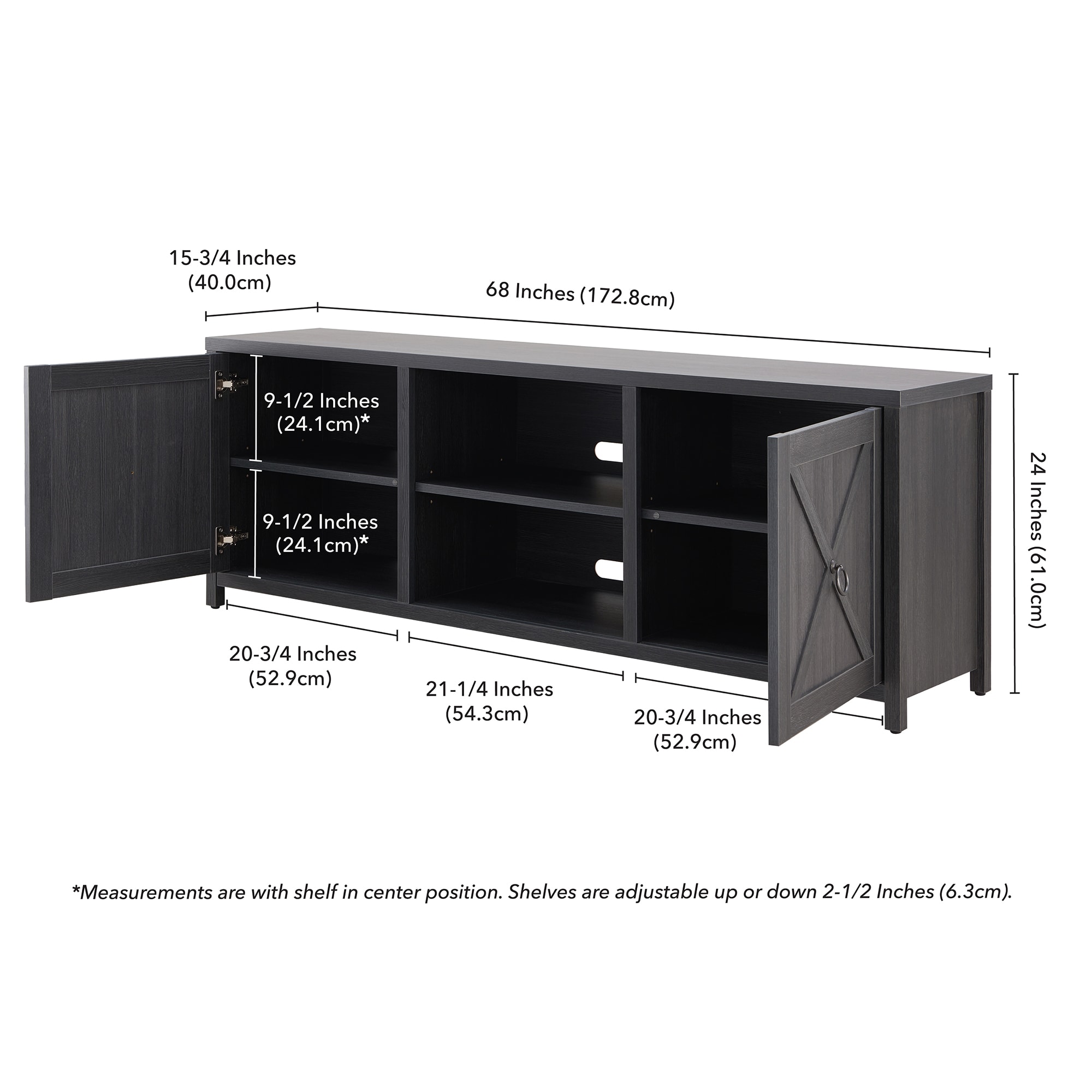 Hailey Home TV1375 Tv-Stands - View #3