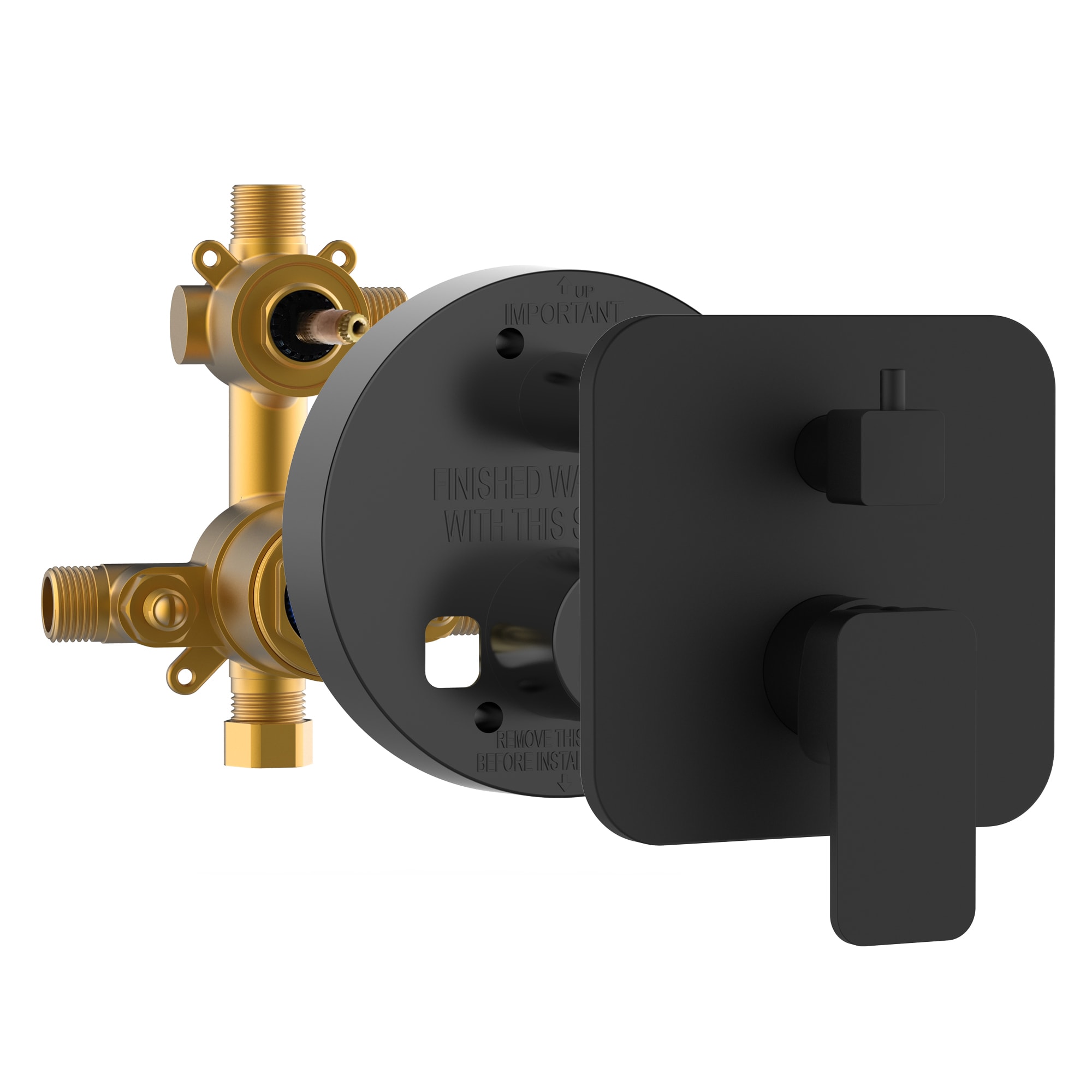 PULSE 3007-RIVD-MB 1/2-in ID MIP x 1/2-in OD MIP Brass Pressure balancing valve