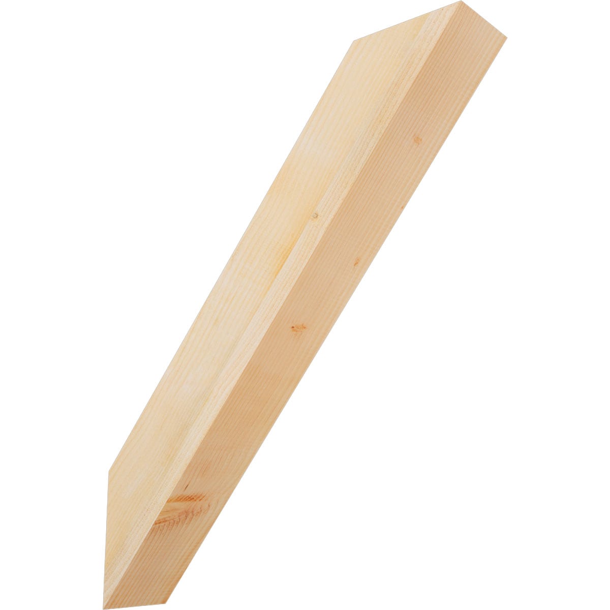 Ekena Millwork BRC06X30X36TRA00RDF 6-in x 30-in x 36-in Douglas Fir Unfinished Wood Traditional rough sawn