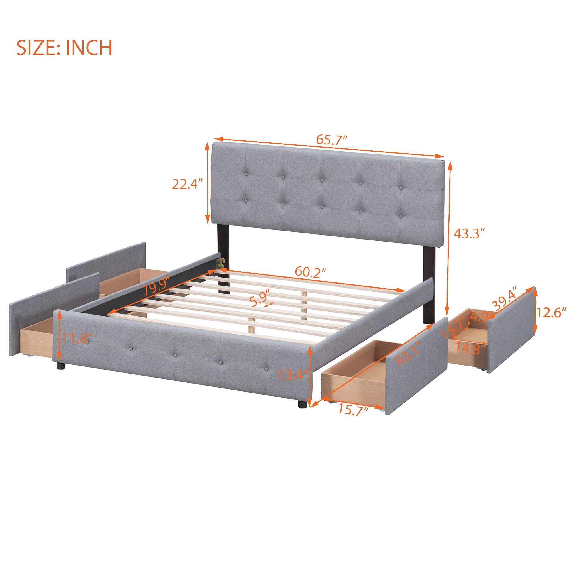 JIMSMAISON JMLFFB221LG beds - View #5