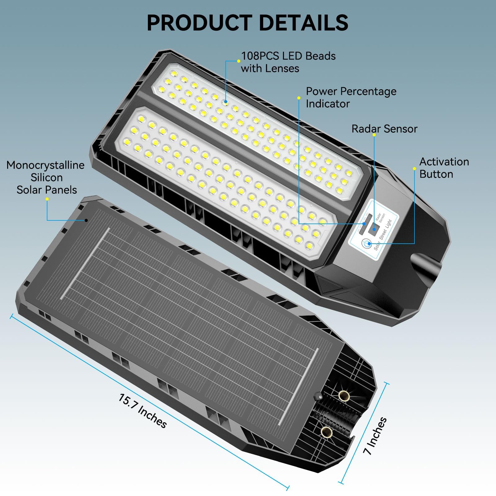 MELLIN BSSAL61W Area-Lights - View #2