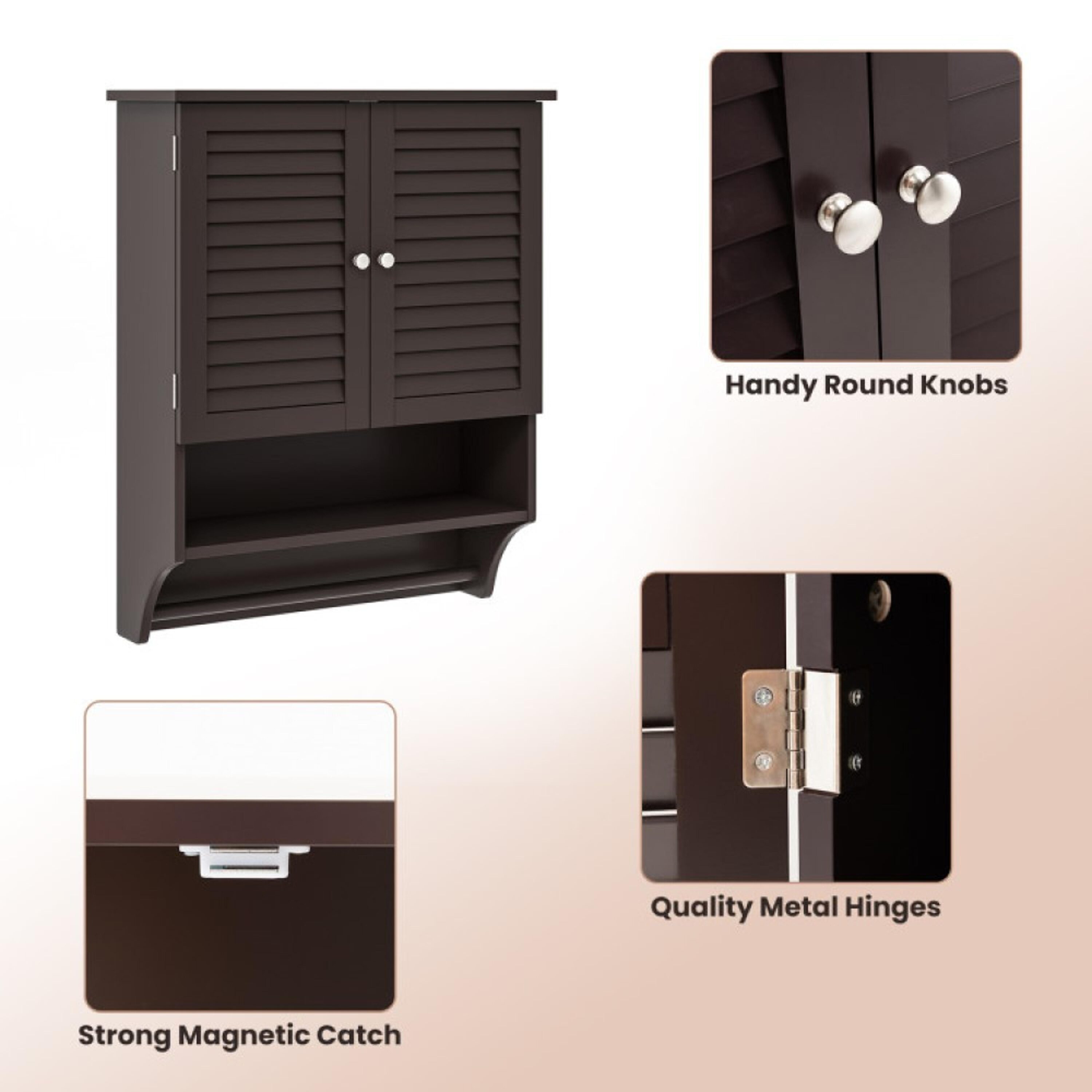 BABOOM BMMP-7874CF-BA Bathroom-Wall-Cabinets - View #7