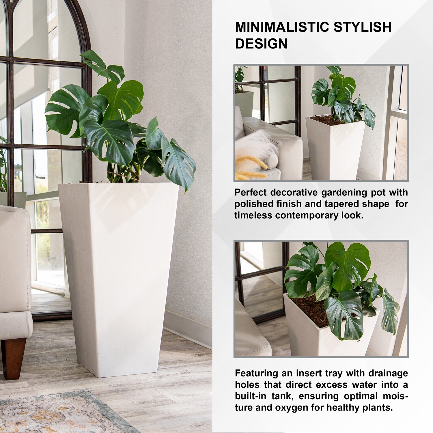XBrand LWXN26WT2S Planter-Window-Box - View #8
