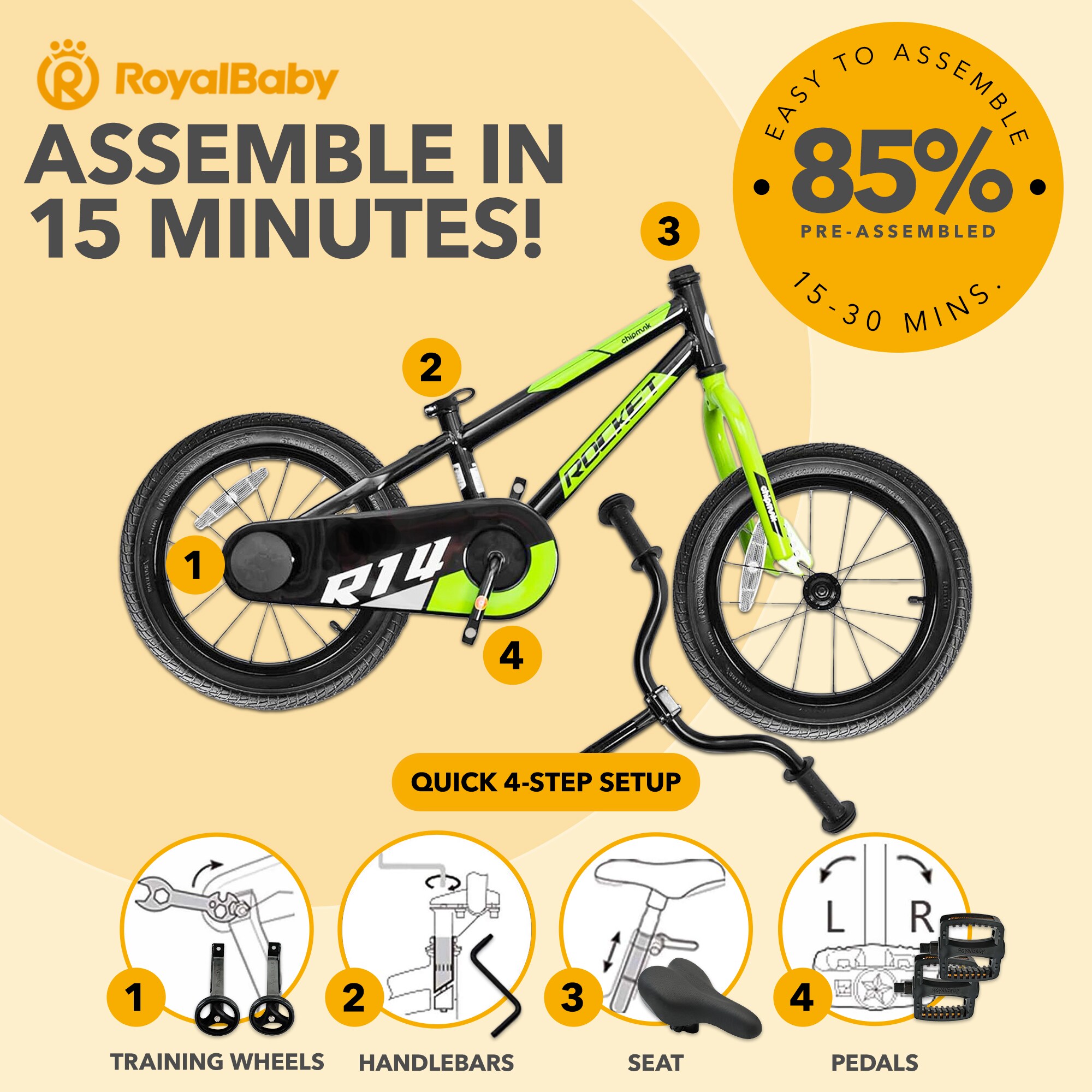 Royal Baby 401328 bikes - View #4