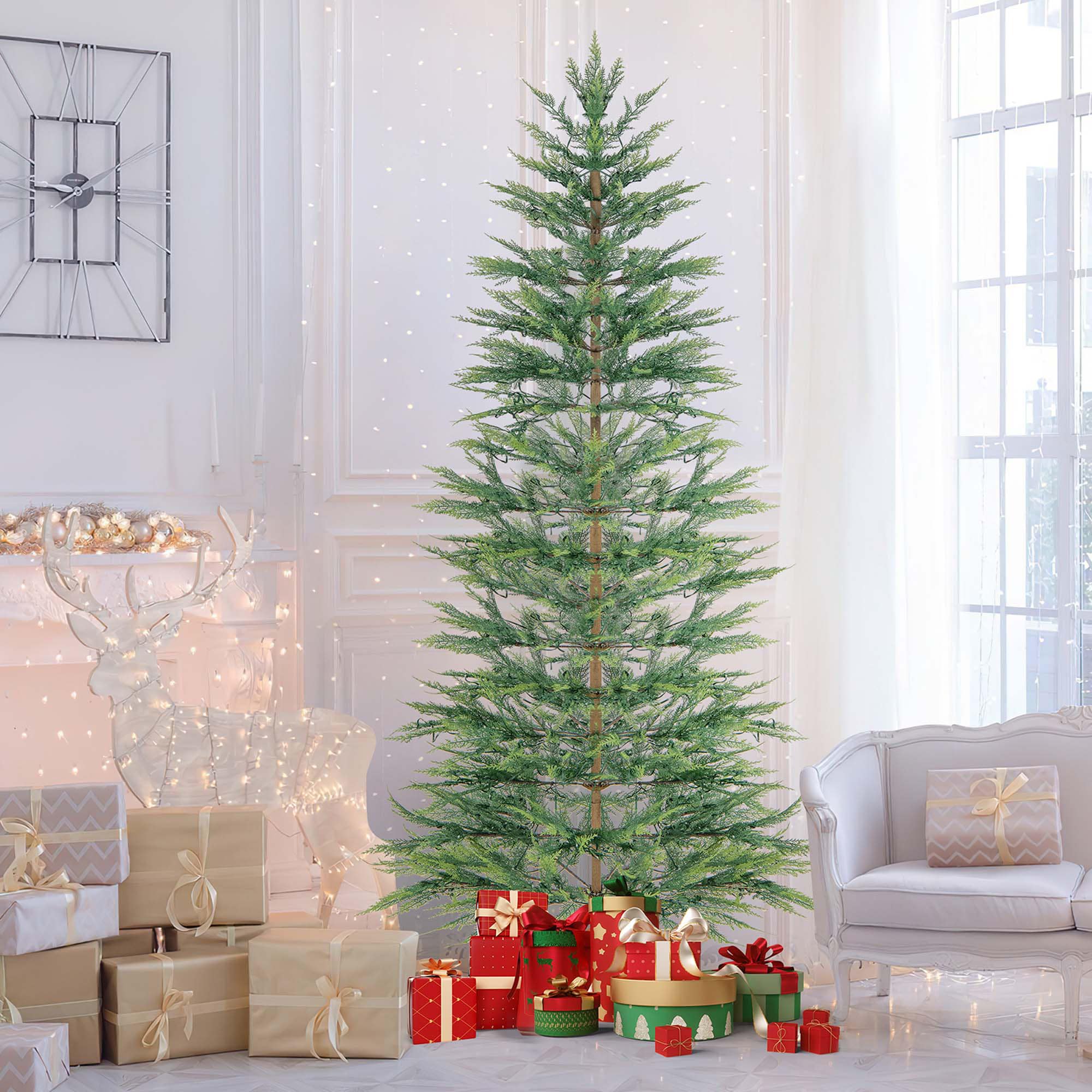 Costway LWS00785 Artificial-Christmas-Trees - View #9