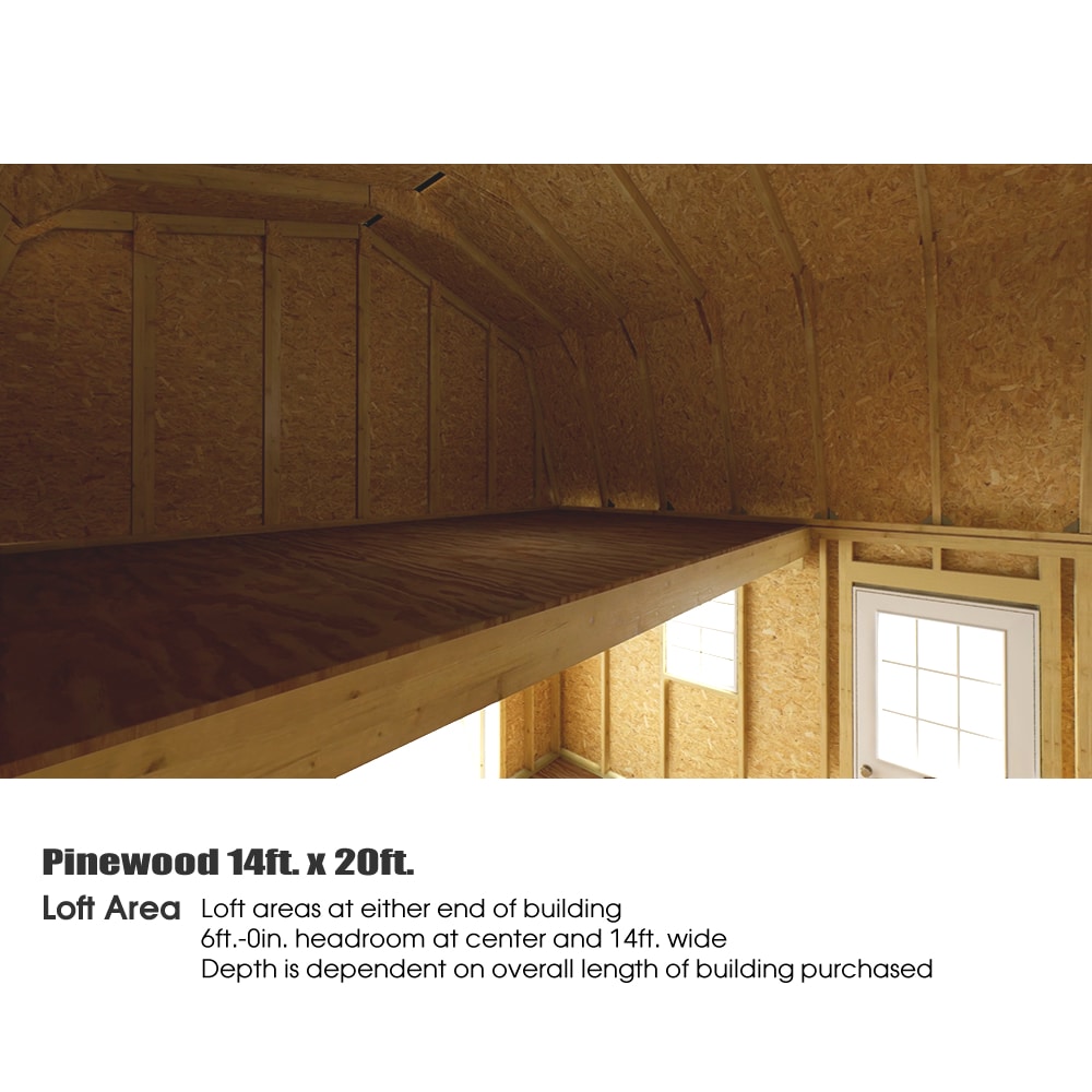 Best Barns PWOOD1428 Wood-Storage-Buildings - View #8