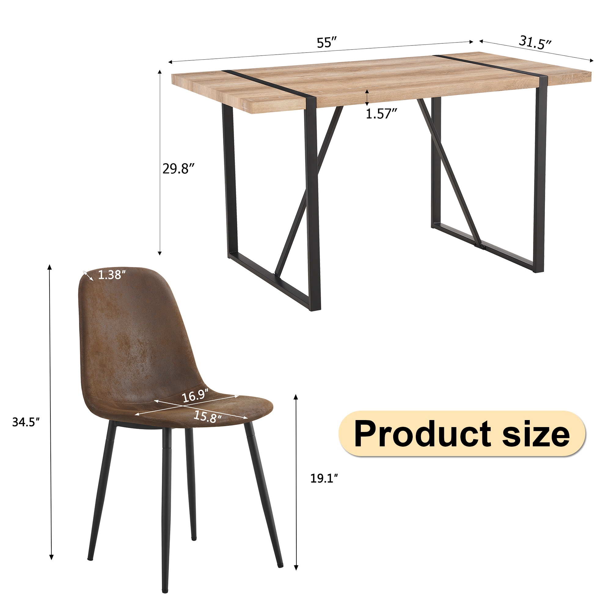 Siavonce XH01860 Dining-Sets - View #5