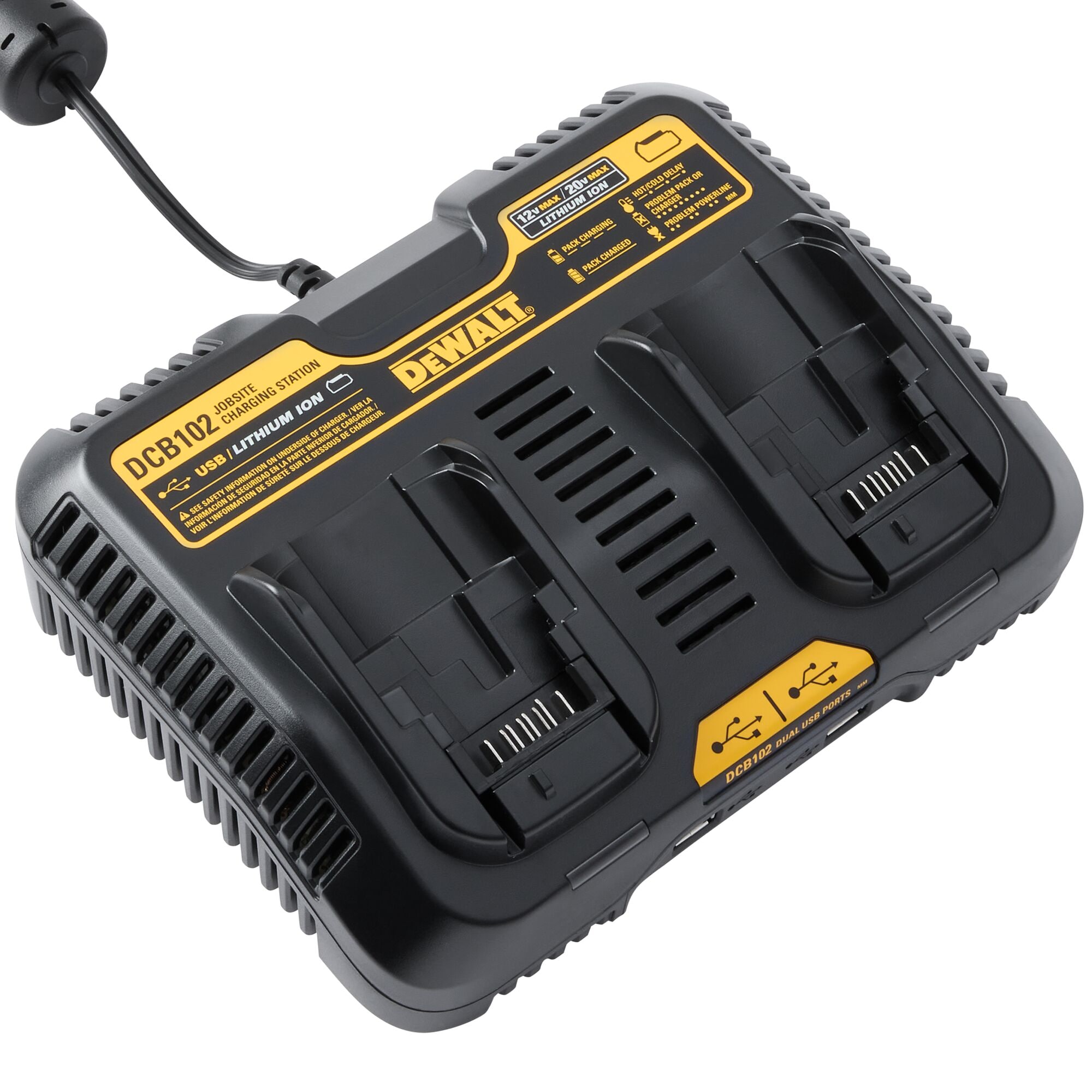 20V Max* Lithium Ion Battery Charger