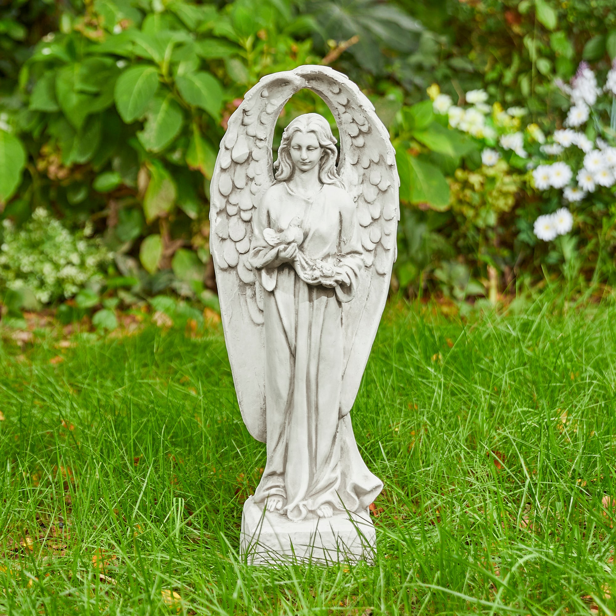 Glitzhome 2025400051 Garden-Statue - View #4