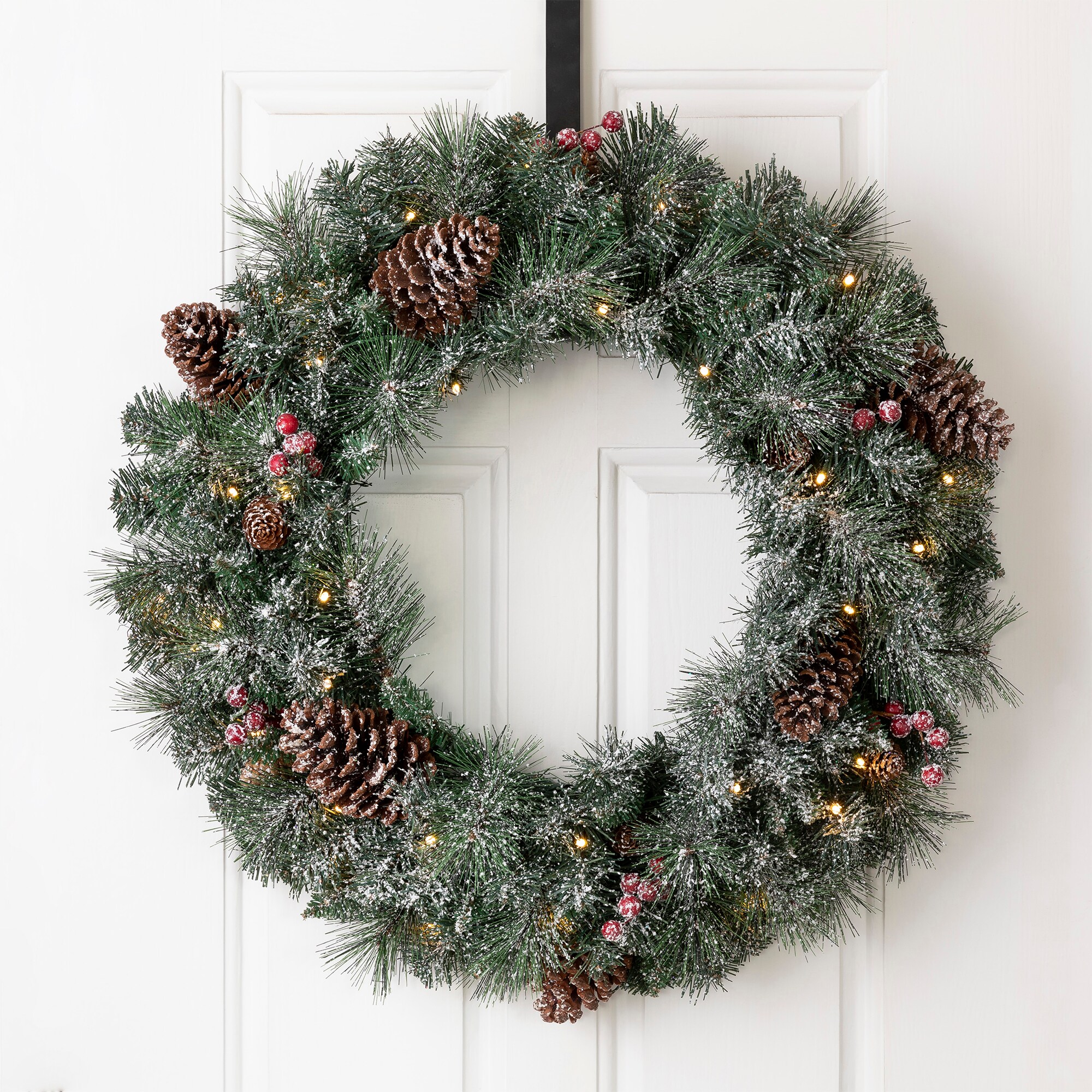 Glitzhome 2016000012 Artificial-Christmas-Garland - View #5