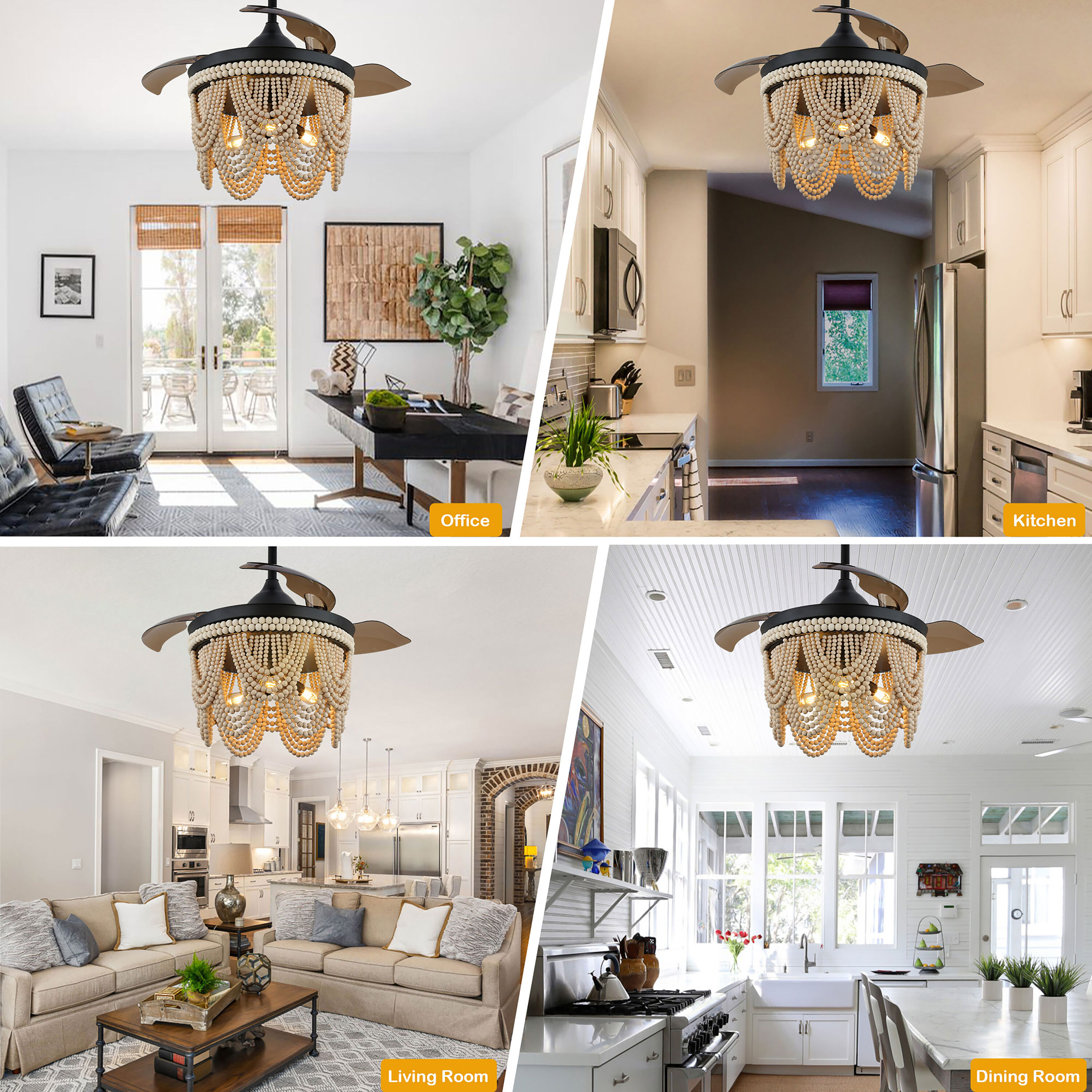 Oaks Decor DC4265-B Ceiling-Fans - View #4