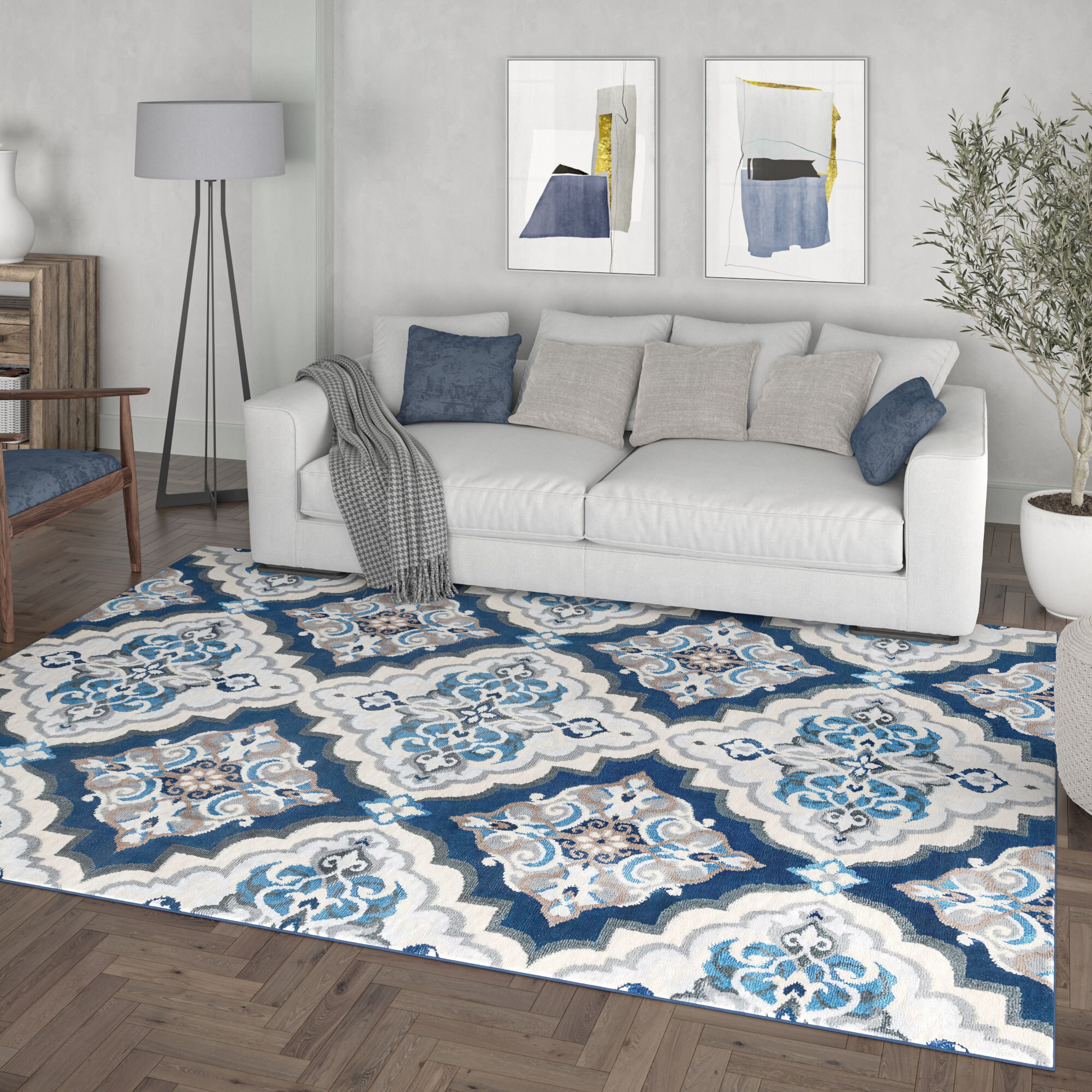 Tayse MDN4107 8X10 rugs - View #7