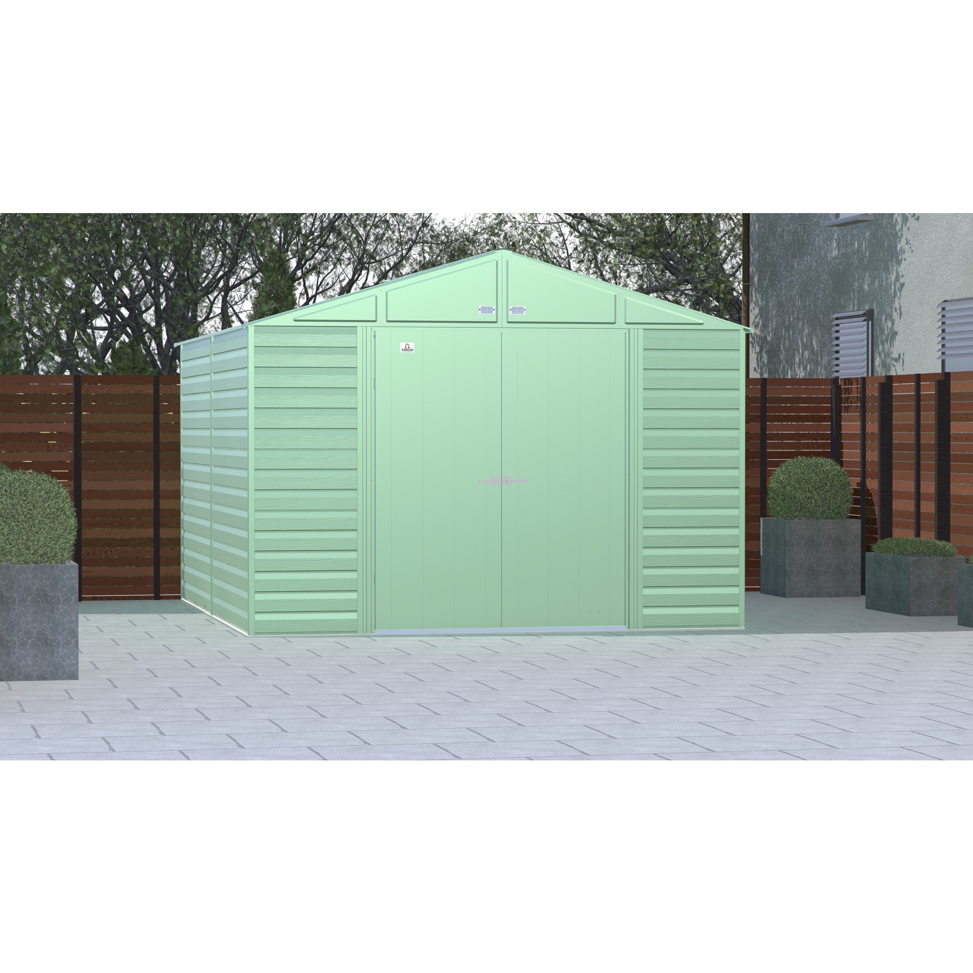 Arrow SCG1012SG Metal-Storage-Buildings-Sheds - View #11