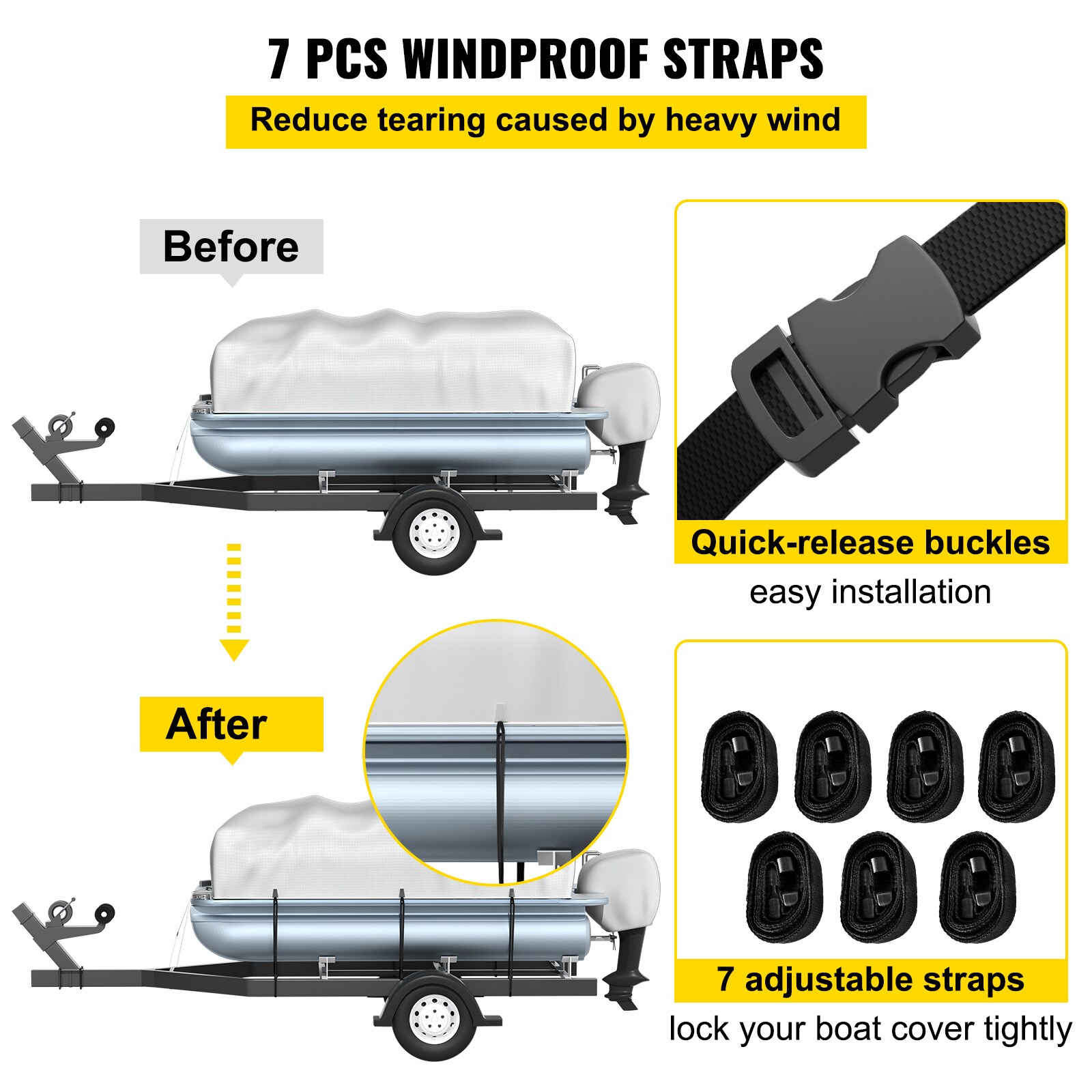 VEVOR FQCZYCYCB21245KUNV0 Boat-Covers - View #7