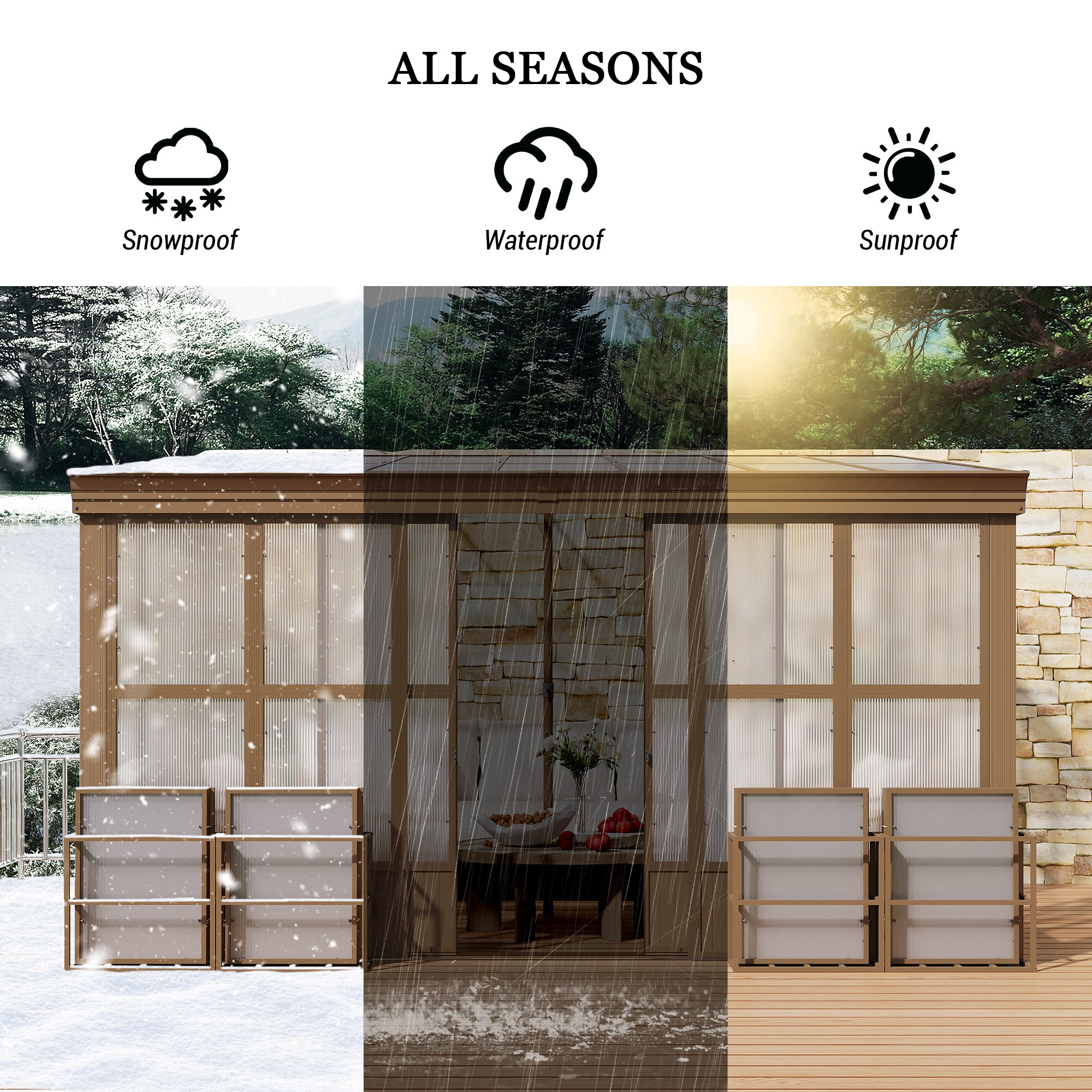 Mondawe MD-LGFP1649 Wood-Resin-Gazebos - View #10