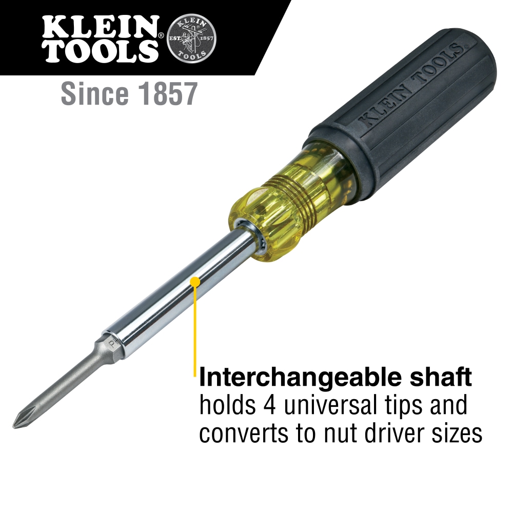 Screwdrivers and nut clearance drivers