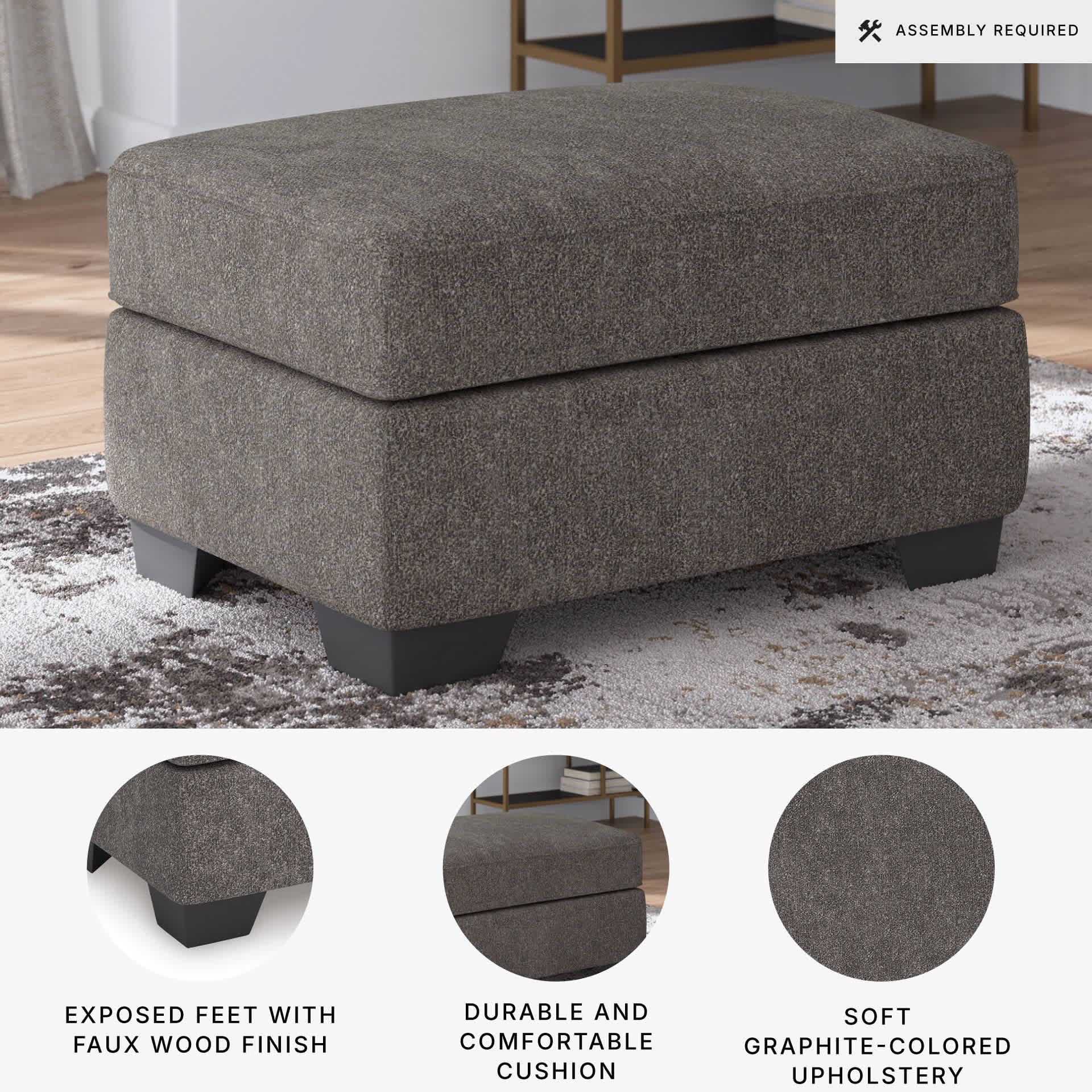Signature Design by Ashley 3130514 Indoor-Ottomans - View #3