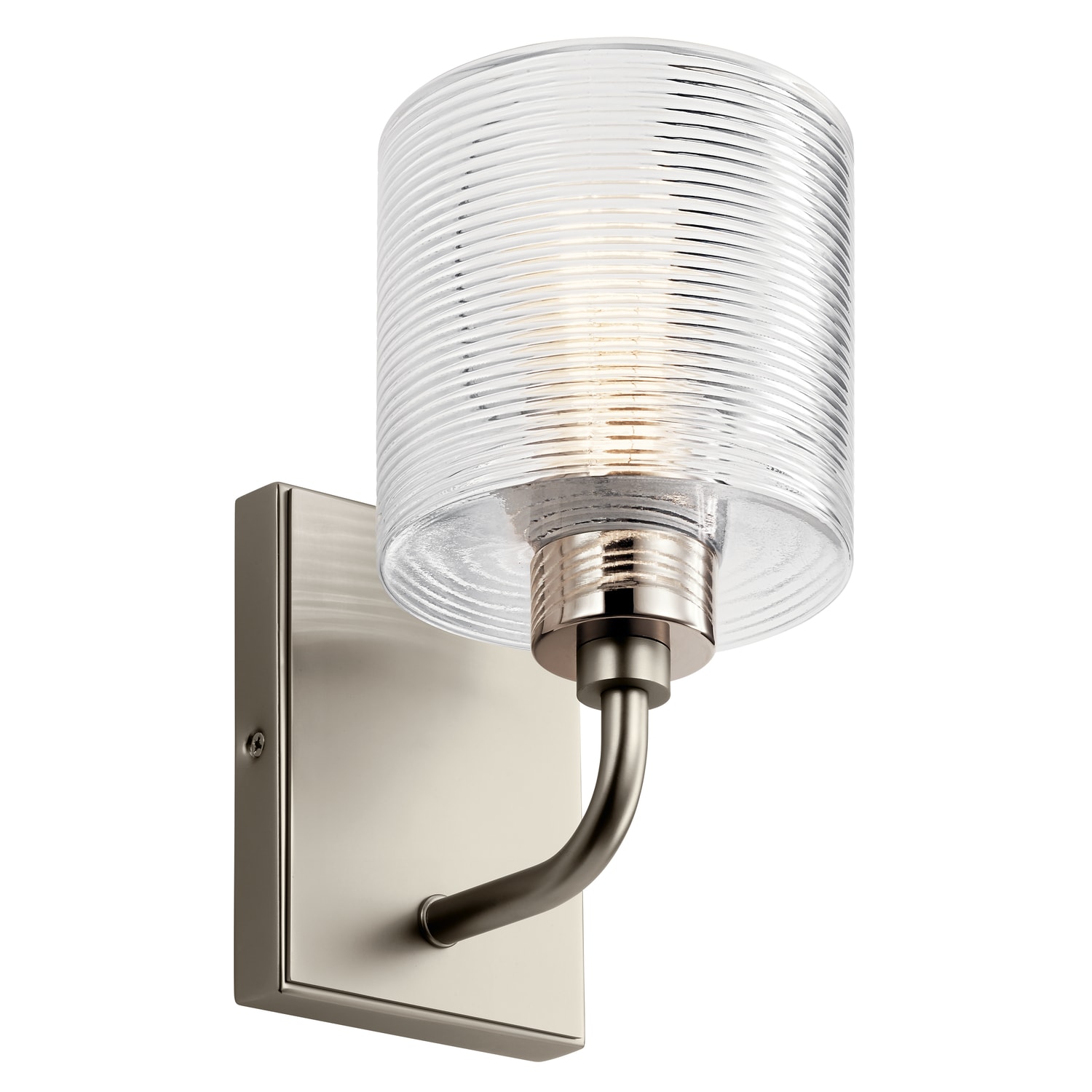 Kichler 55105SN Harvan 5-in 1 -Light Satin Nickel Industrial Vanity light