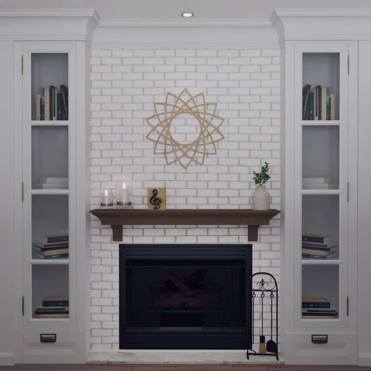 Ekena Millwork CMWP22X22X0375EAHI Ceiling-Medallions - View #9