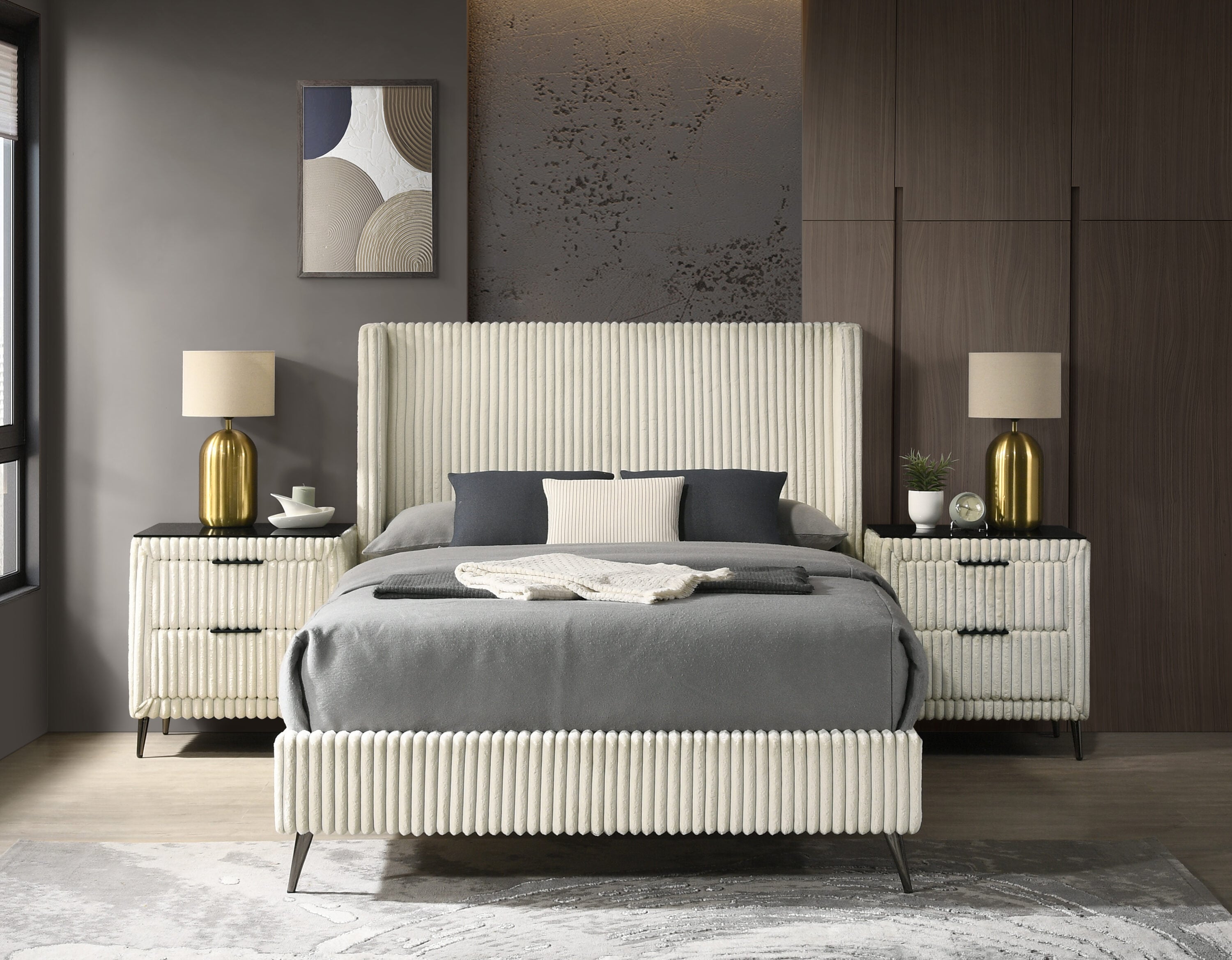 Roundhill Furniture B9427QN2B Bedroom-Sets - View #5