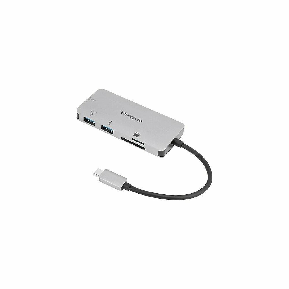 Targus SYBA179173  ACA952USZ USBC MP Hub with Card Reader Adapter, Silver