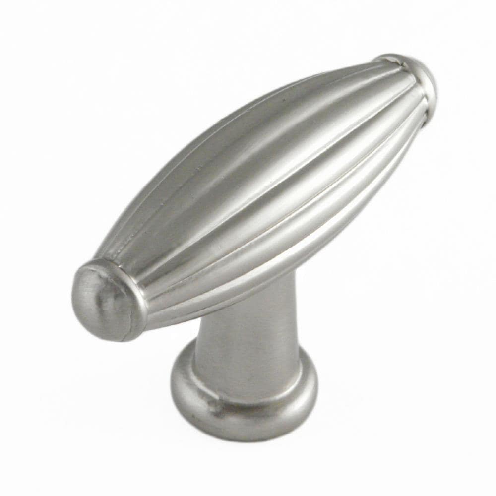 RK International CK 9309-P Satin nickel Rectangular Transitional Cabinet Knob