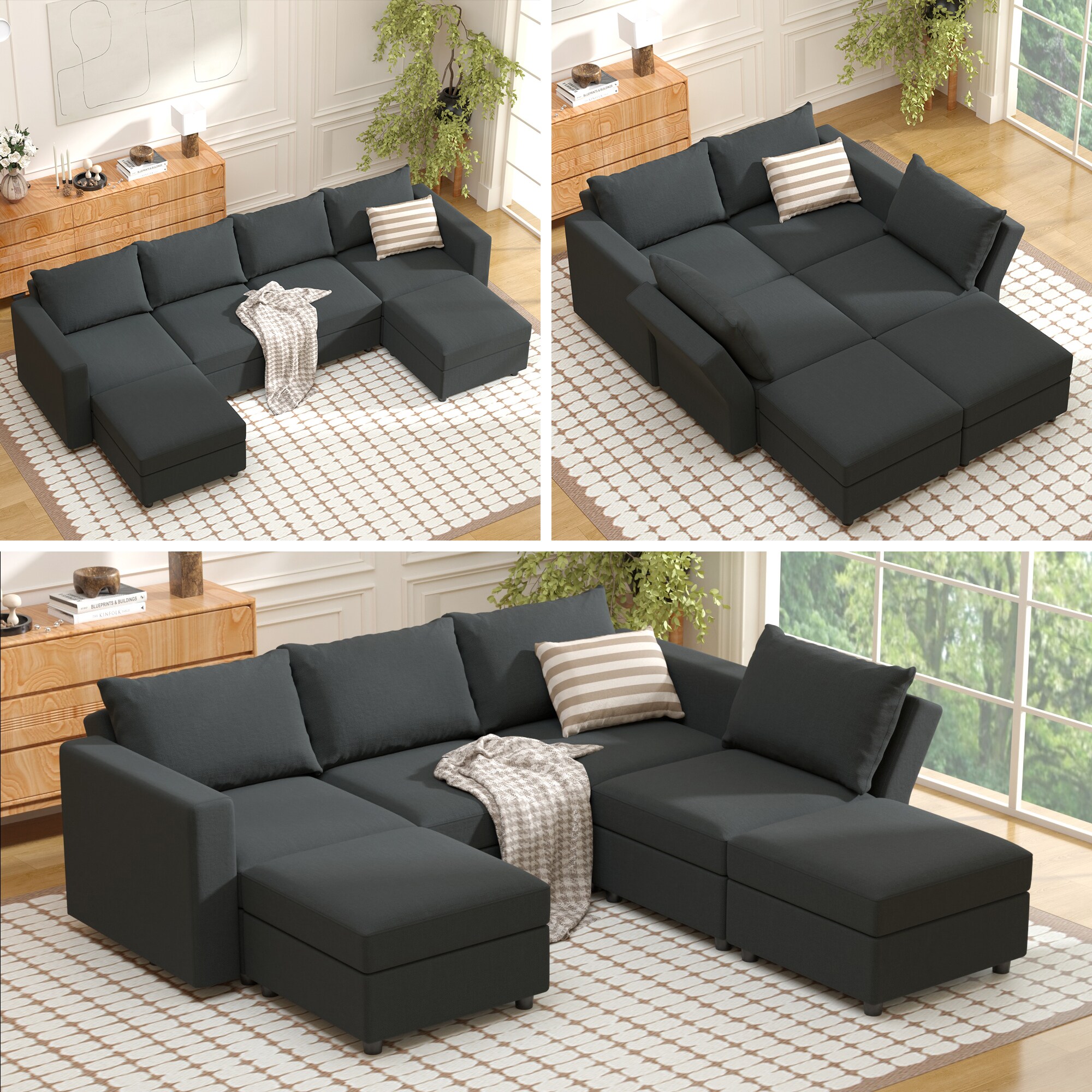 Ainfox WURX42DG Sofas-Loveseats - View #2