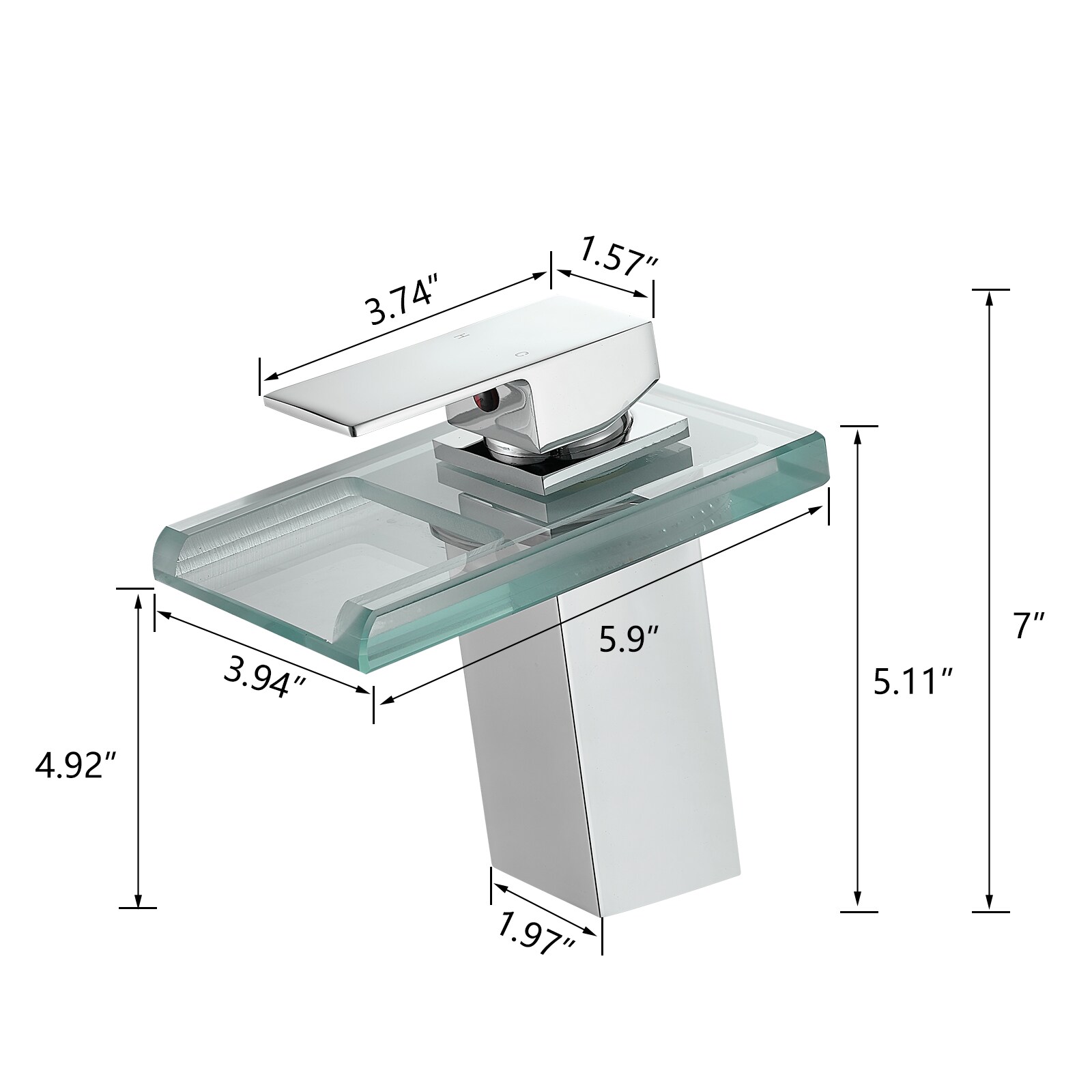 WELLFOR QJ-K-10822AB Lavatory-Faucets - View #5