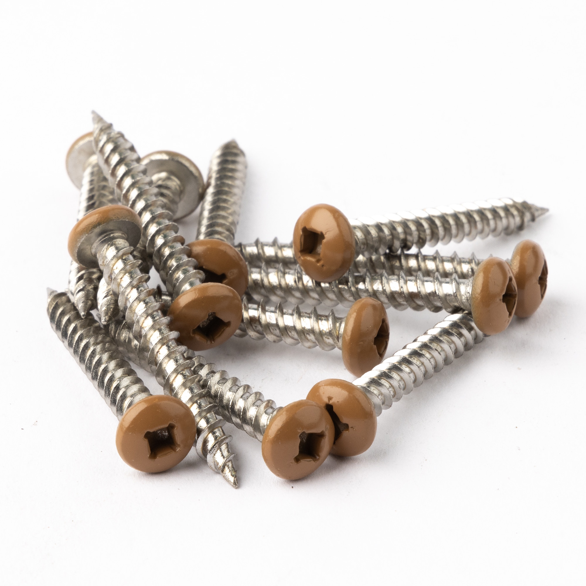 Deckorators 146864 3/16-in x 1-1/2-in Stainless steel Exterior Lattice screws ( 12 -Per Box )