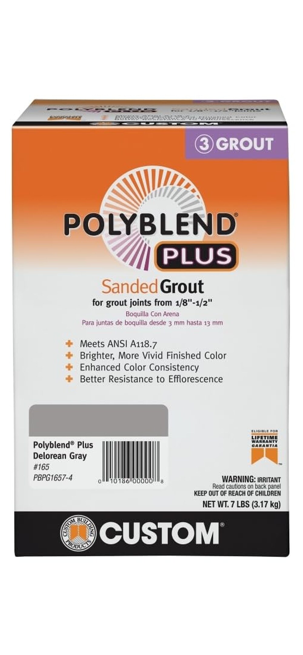 Custom Products PBPG1657-4-EA12 Grout-Tile - View #3